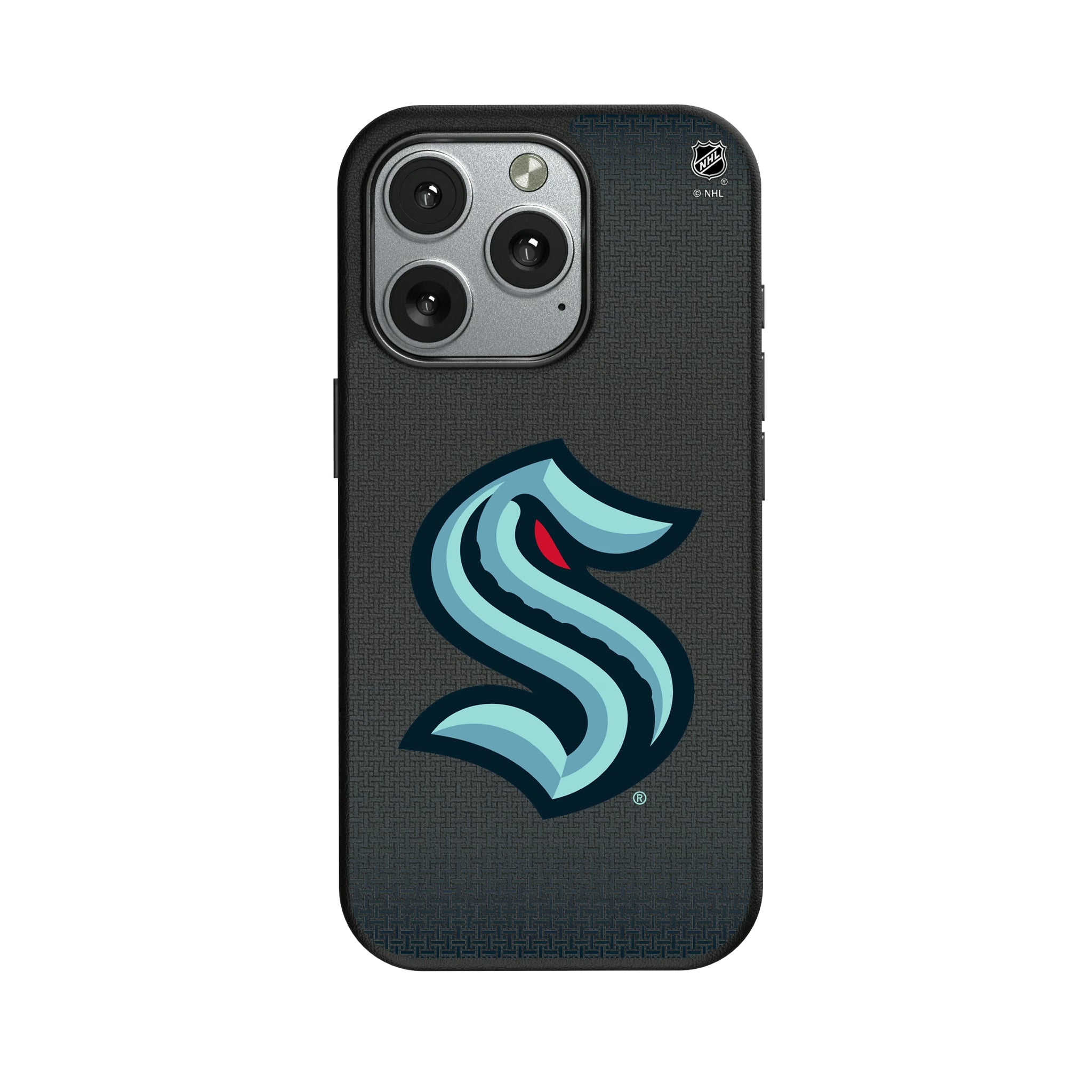 Seattle Kraken Linen iPhone MagSafe Compatible Phone Case for Apple iPhone
