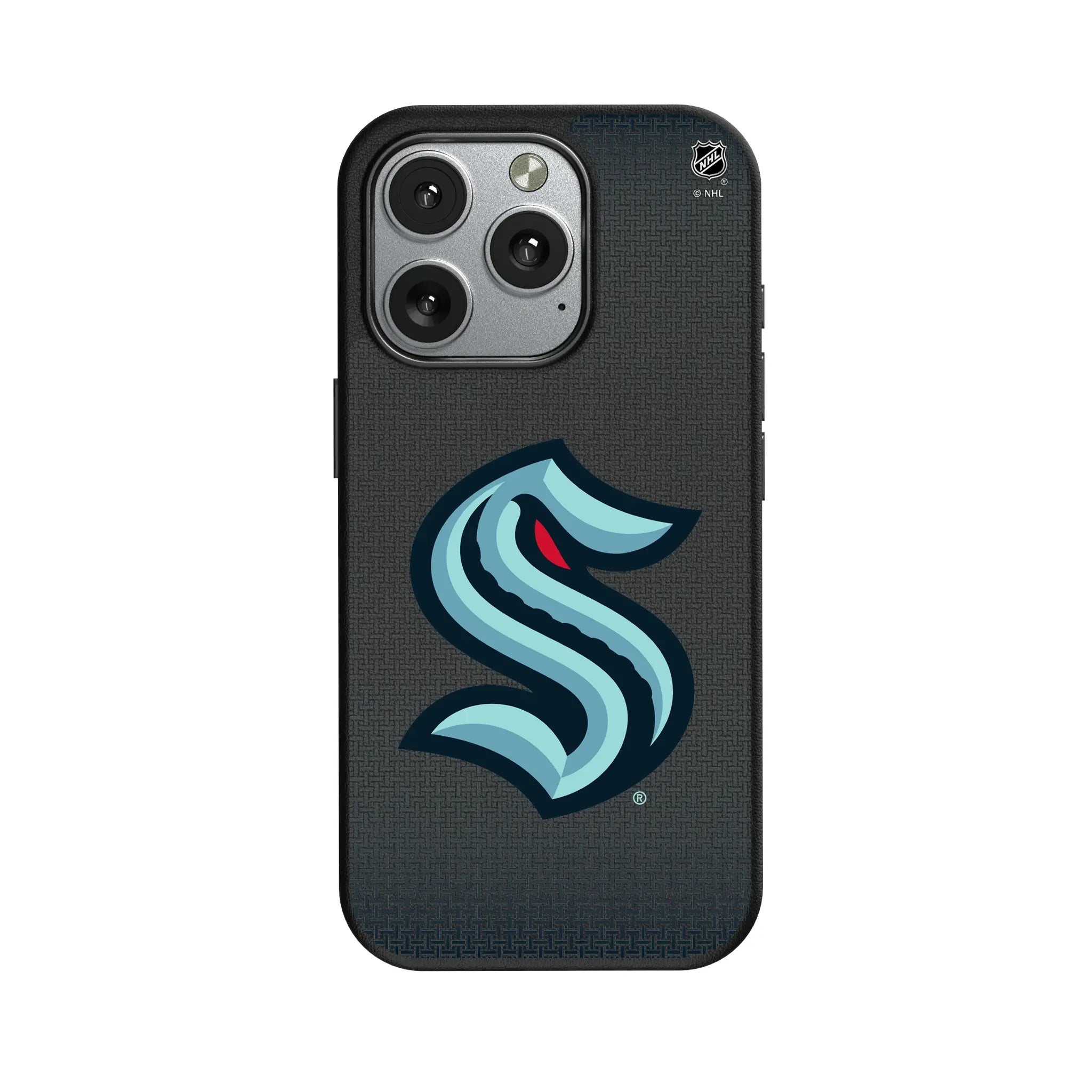 Seattle Kraken Linen iPhone MagSafe Compatible Phone Case for Apple iPhone