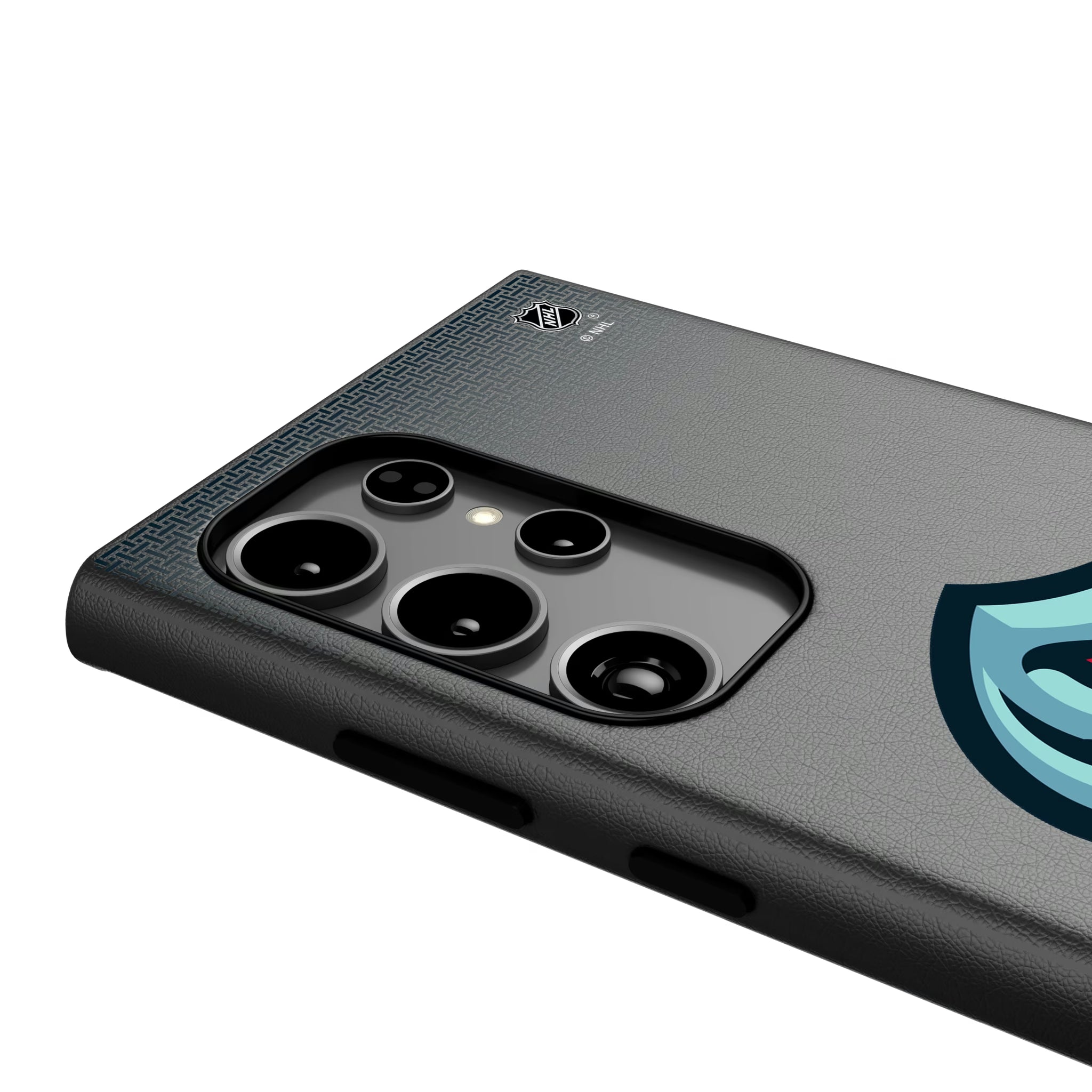 Seattle Kraken Linen Galaxy MagSafe Compatible Phone Case for Samsung Galaxy - Detail