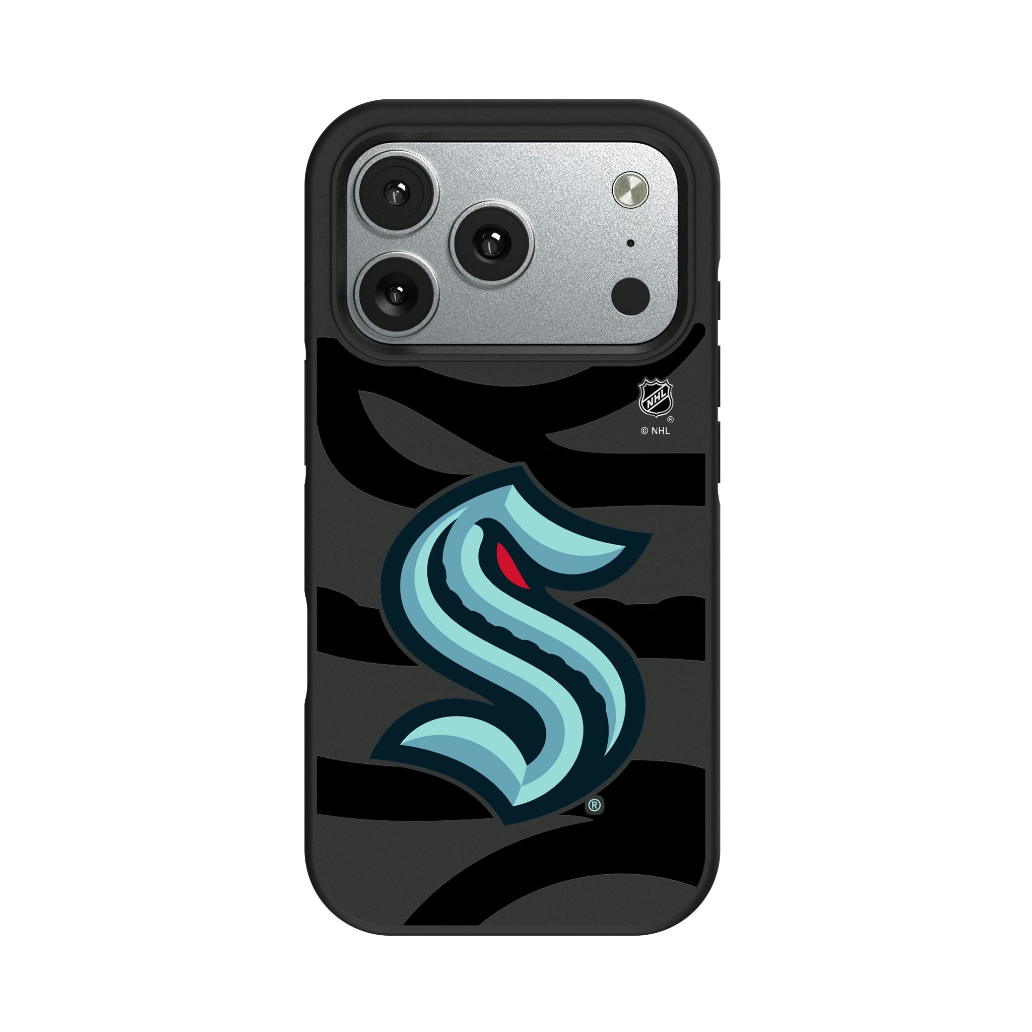 Seattle Kraken Monocolor Tilt iPhone Bump Phone Case for Apple iPhone#Device_iPhone 17 Pro
