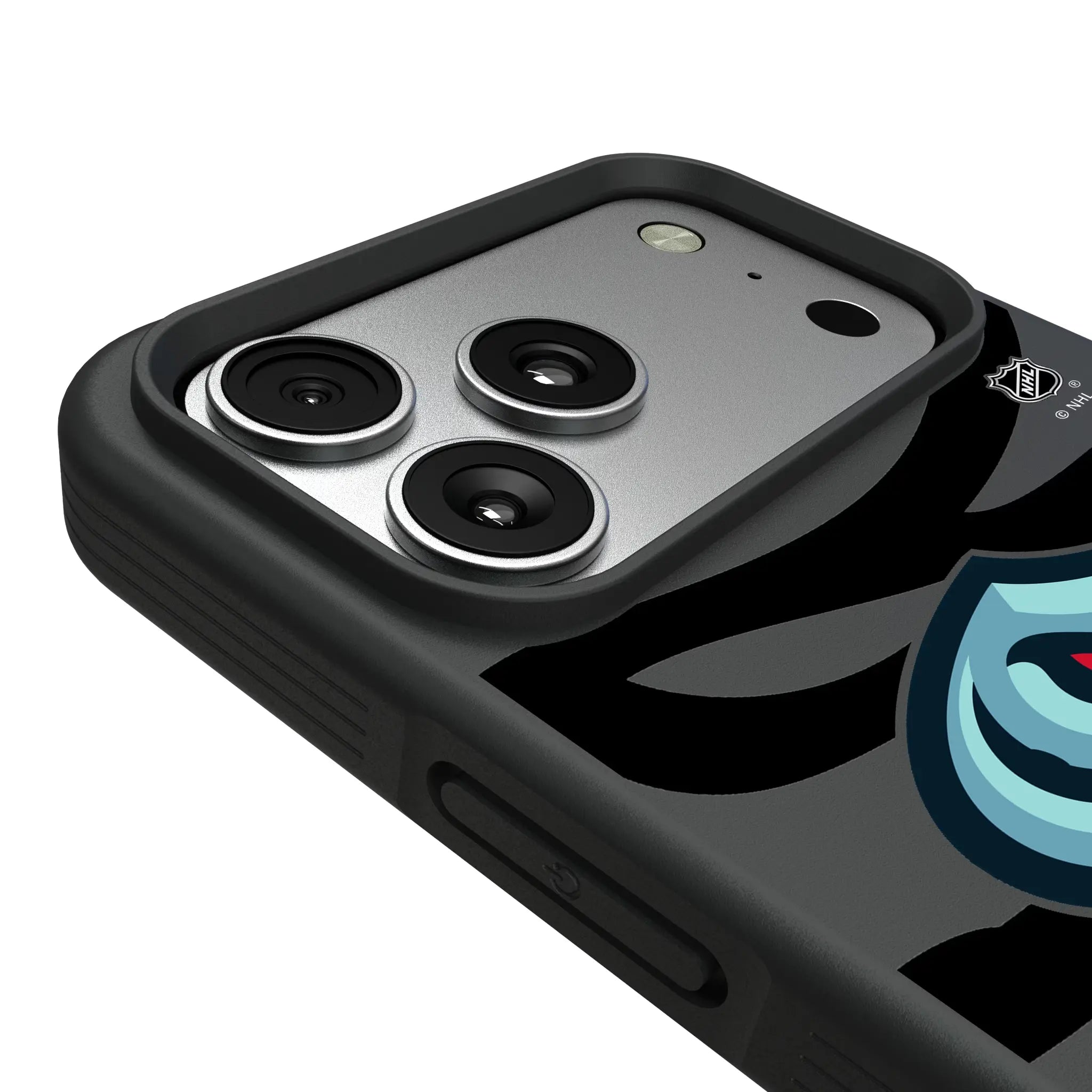 Seattle Kraken Monocolor Tilt iPhone Bump Phone Case for Apple iPhone - Detail#Device_iPhone 17 Pro Max