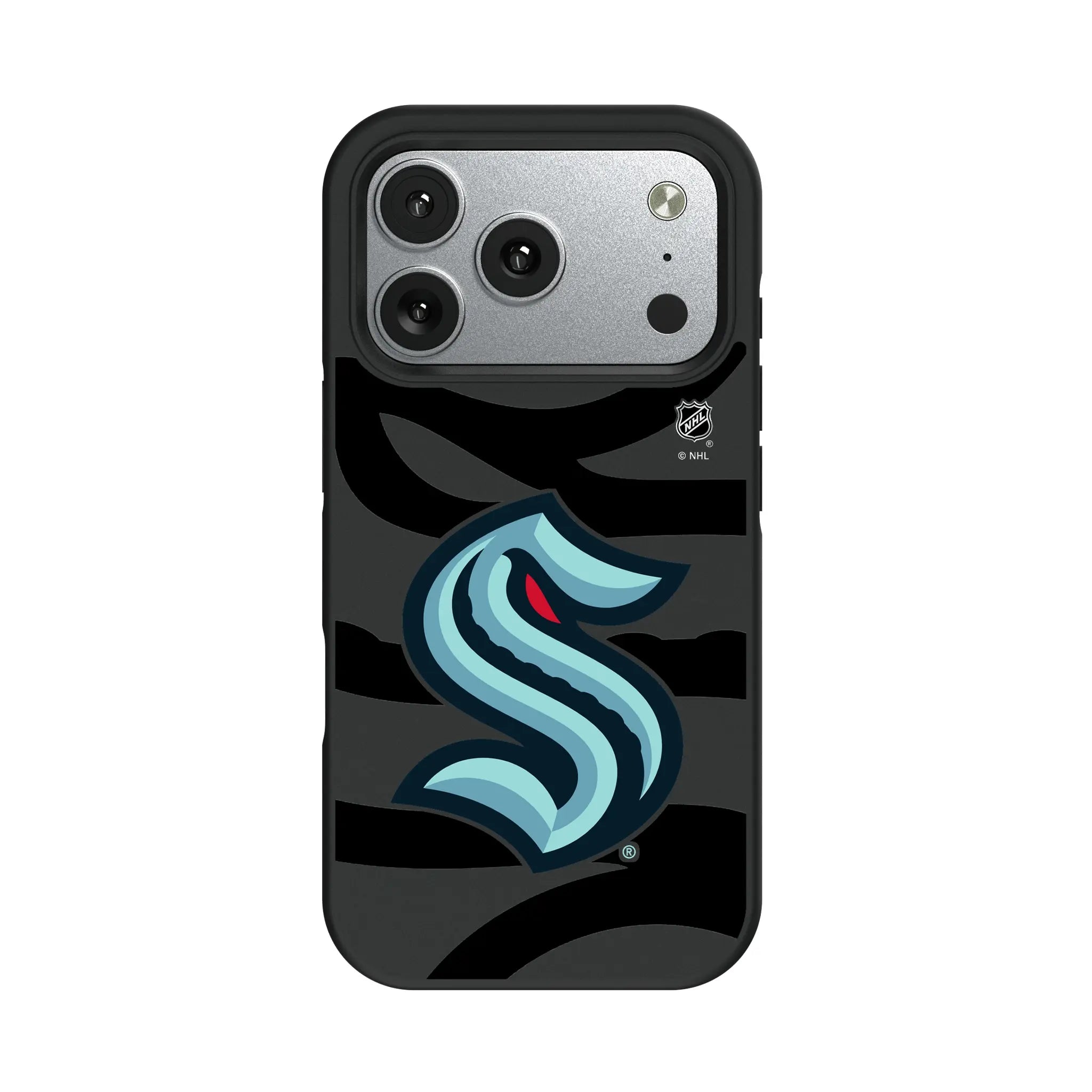Seattle Kraken Monocolor Tilt iPhone Bump Phone Case for Apple iPhone#Device_iPhone 17 Pro