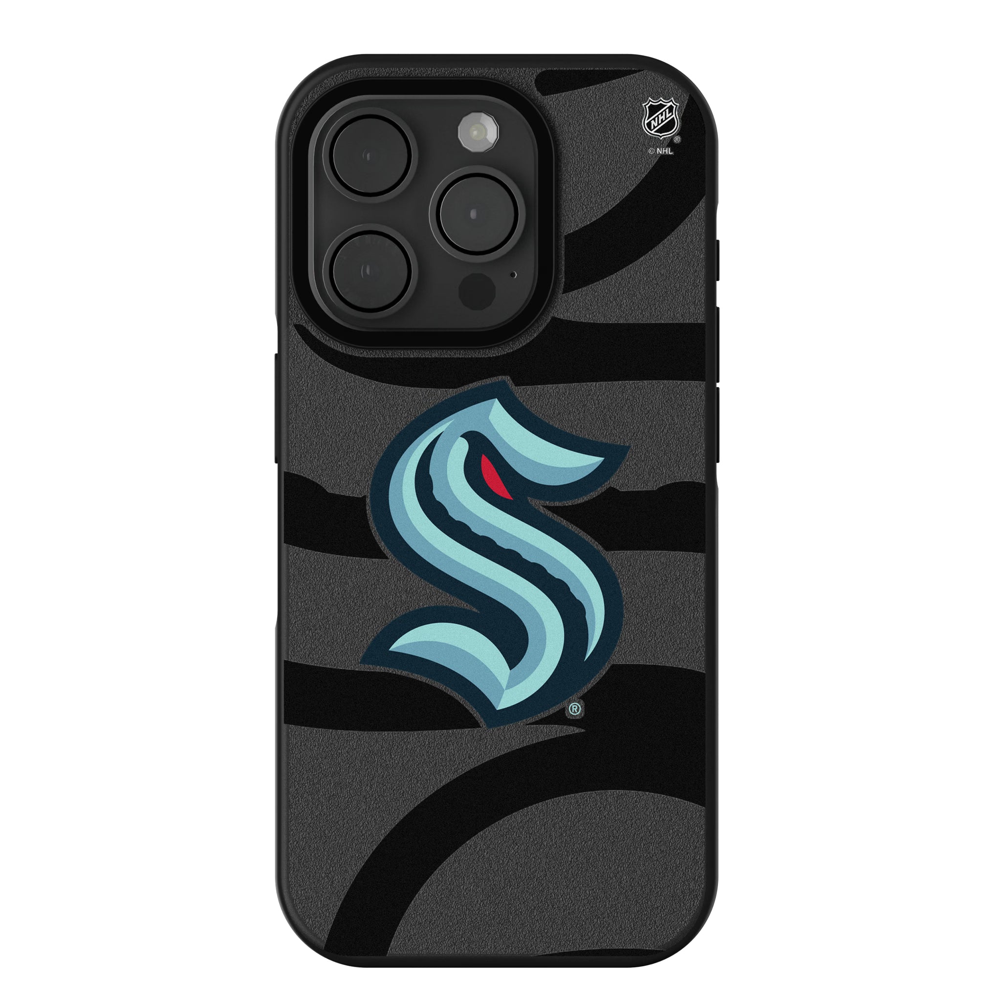 Seattle Kraken Monocolor Tilt iPhone Bump Phone Case for Apple iPhone