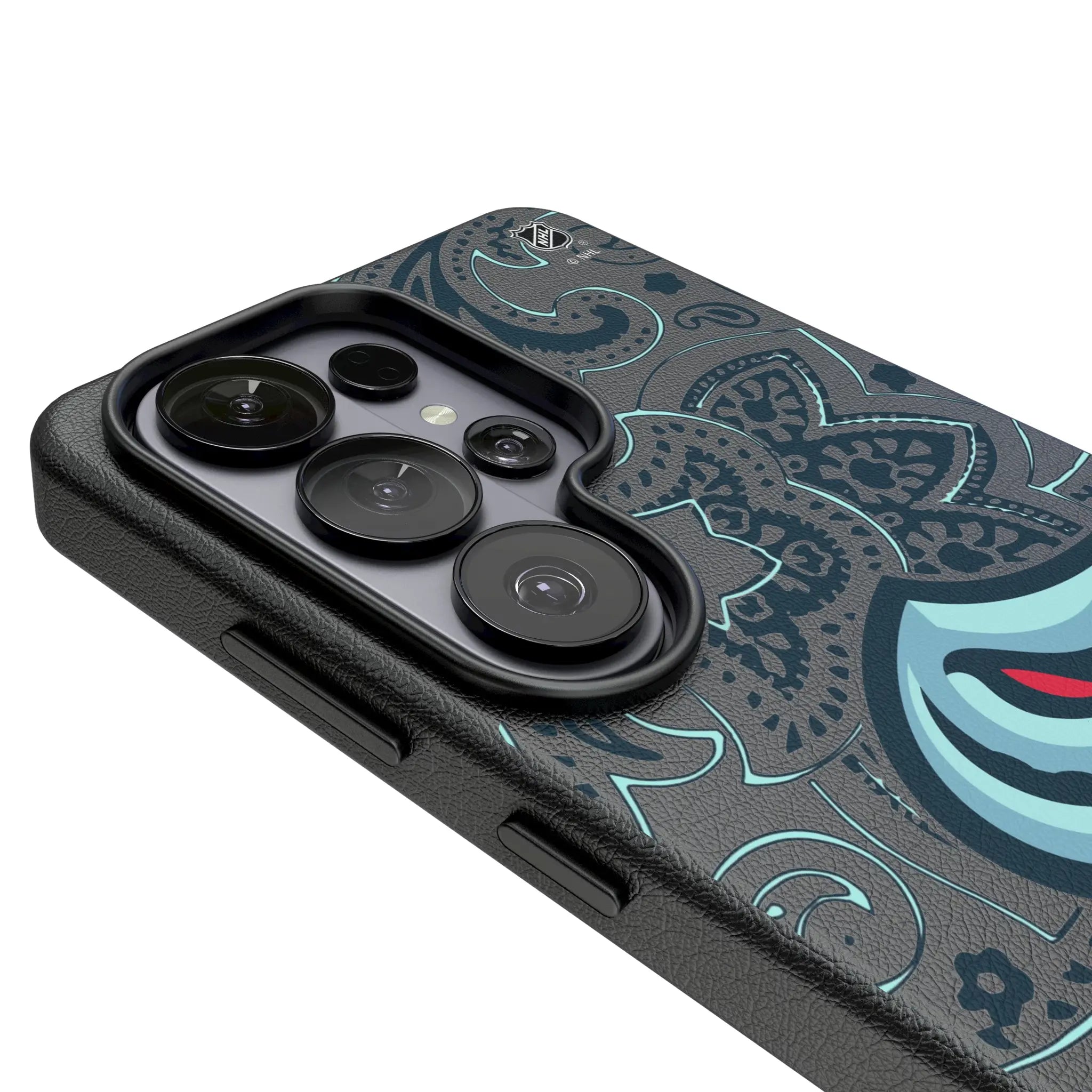 Seattle Kraken Paisley Galaxy MagSafe Compatible Phone Case for Samsung Galaxy - Detail#Device_Galaxy S26 Ultra