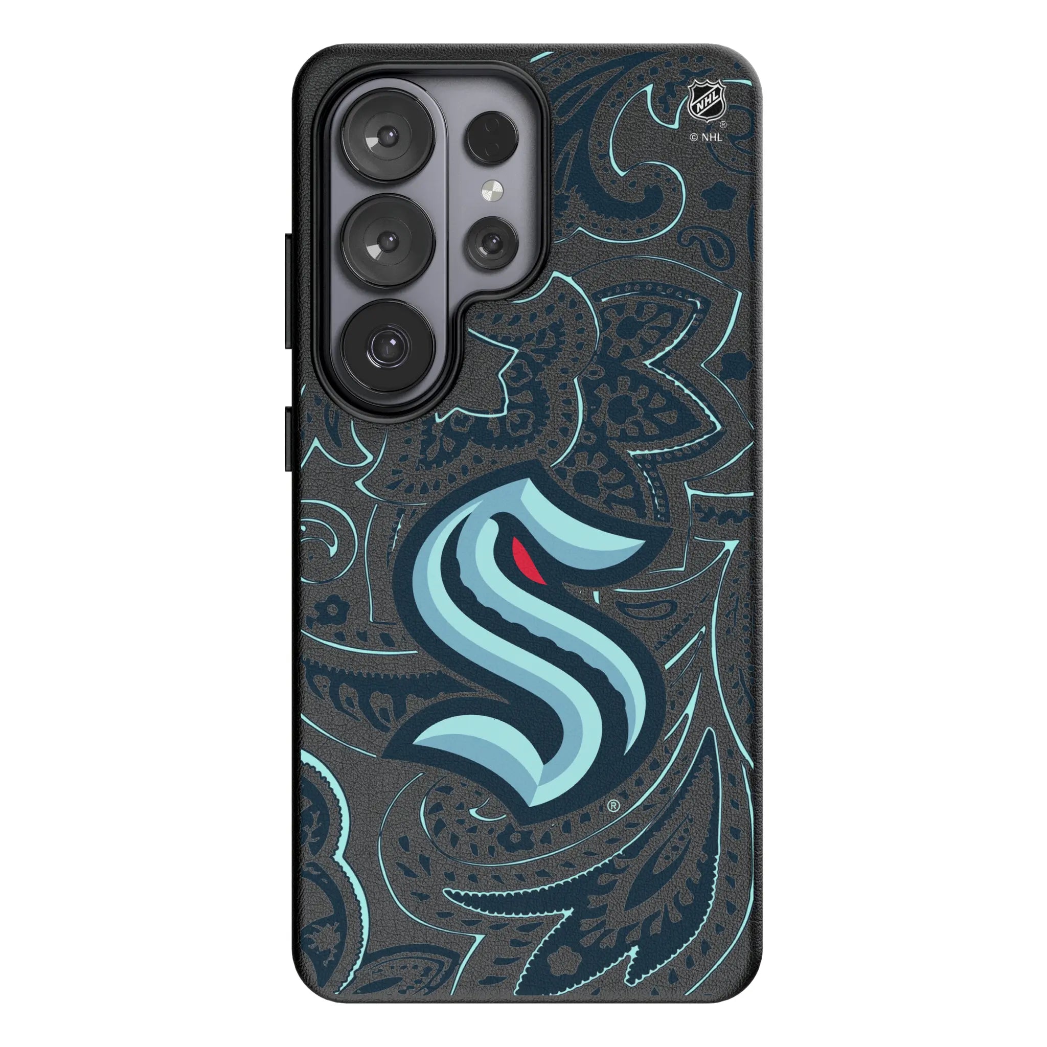 Seattle Kraken Paisley Galaxy MagSafe Compatible Phone Case for Samsung Galaxy#Device_Galaxy S26 Ultra