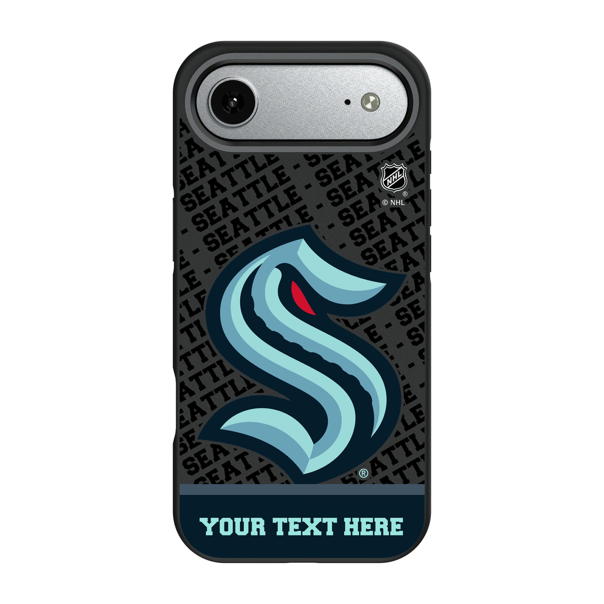 Seattle Kraken Personalized EndZone Plus iPhone Bump Phone Case for Apple iPhone#Device_iPhone Air