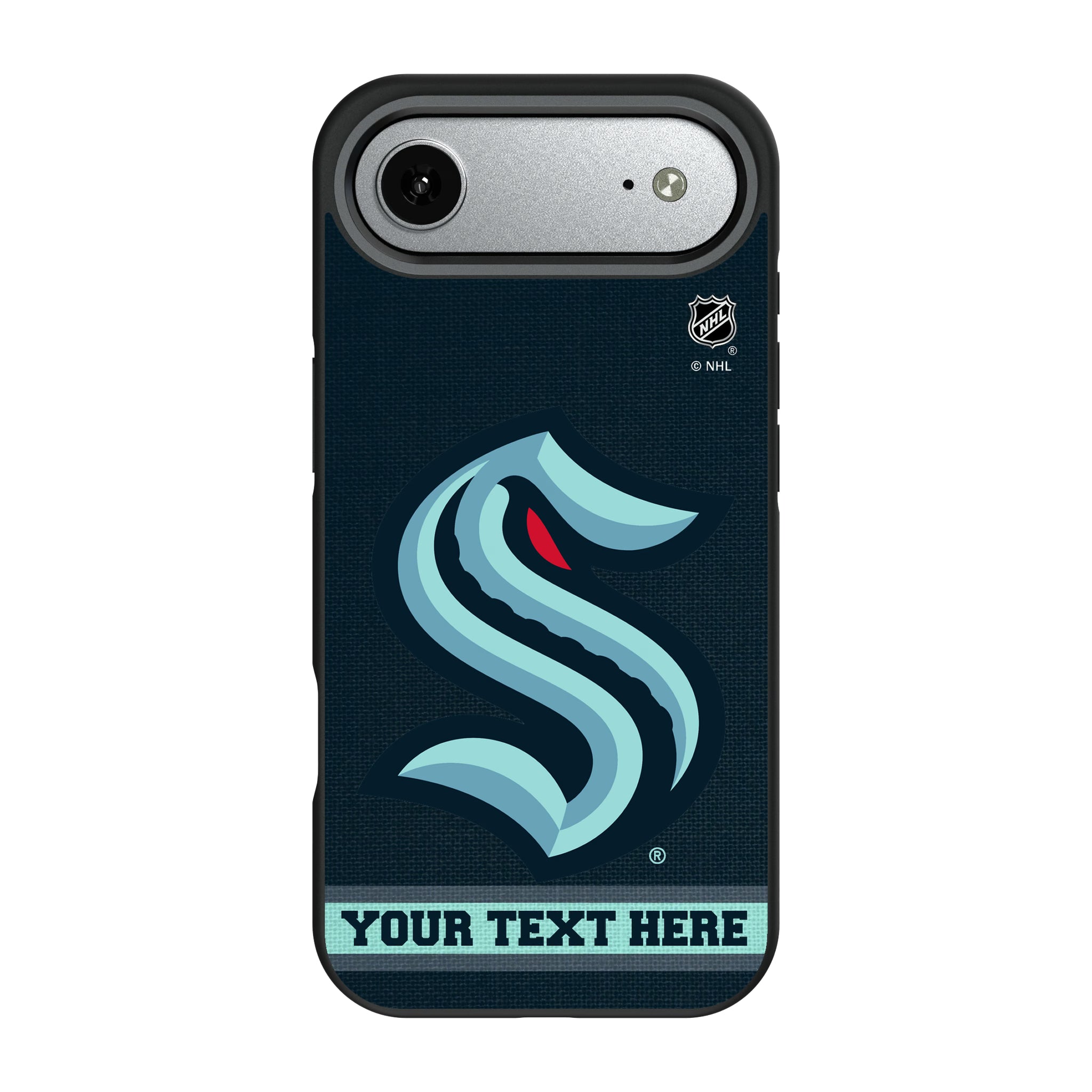 Seattle Kraken Personalized Stripe iPhone Bump Phone Case for Apple iPhone#Device_iPhone Air