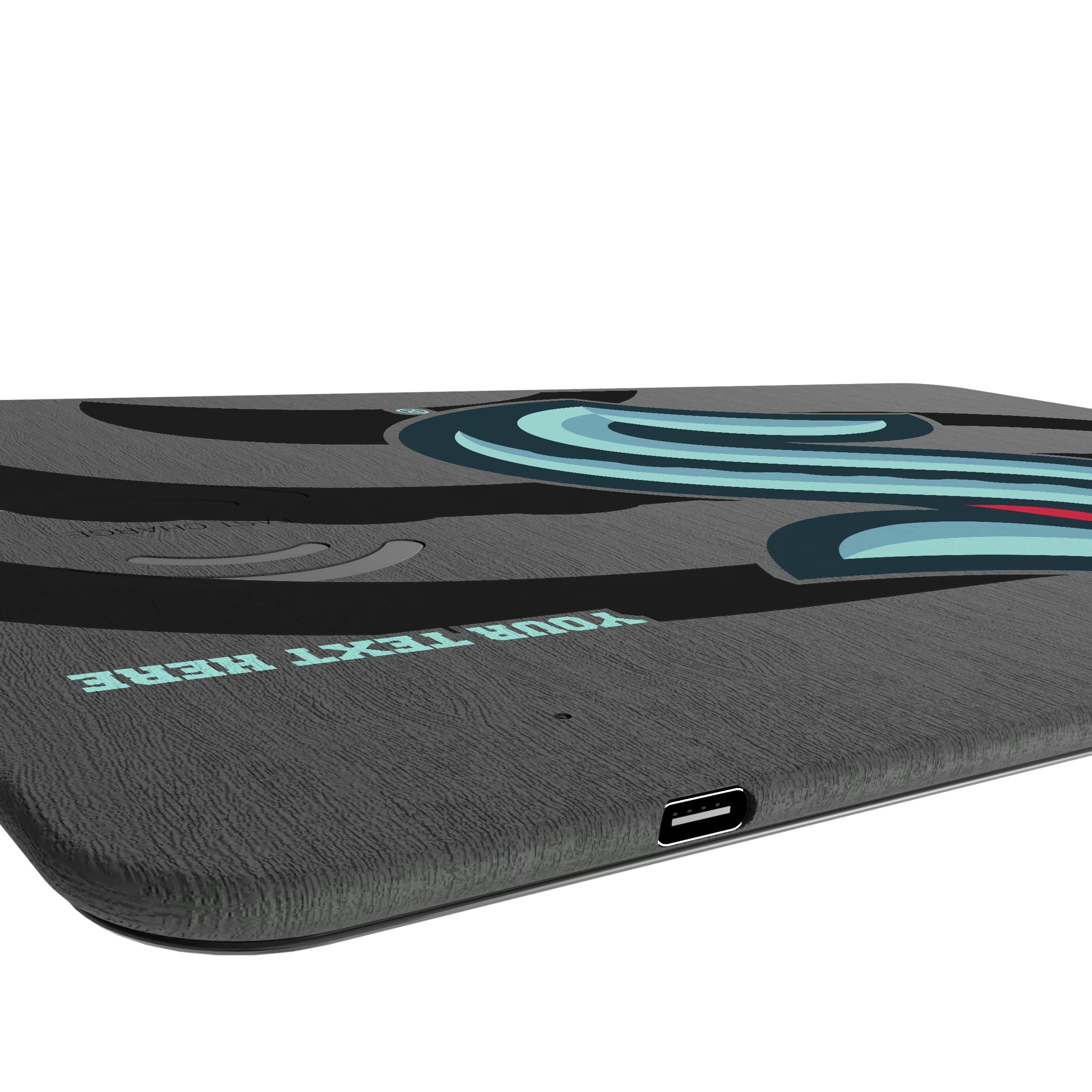Seattle Kraken Personalized Tilt 15-Watt Wireless Charger and Mouse Pad