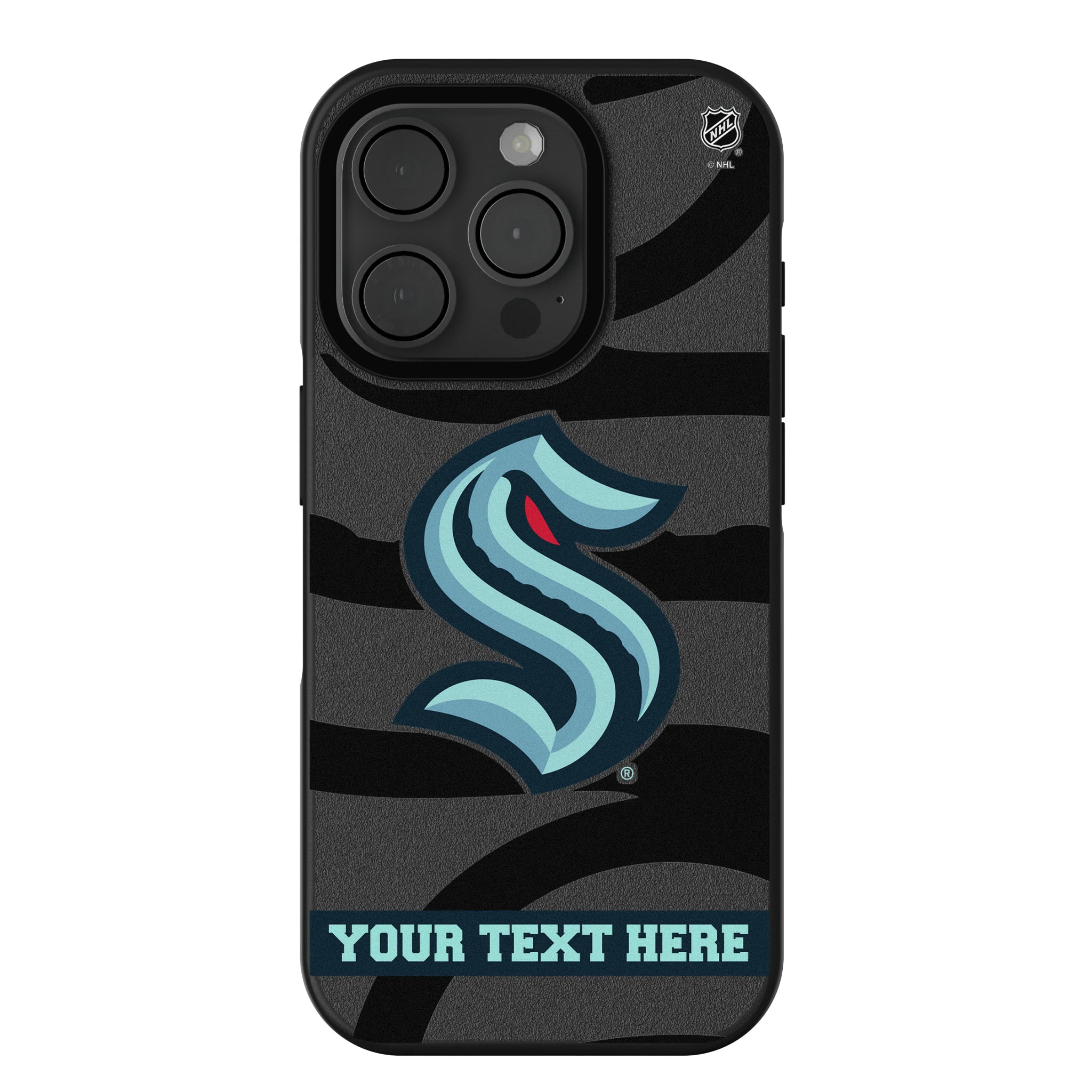 Seattle Kraken Personalized Tilt iPhone Bump Phone Case for Apple iPhone