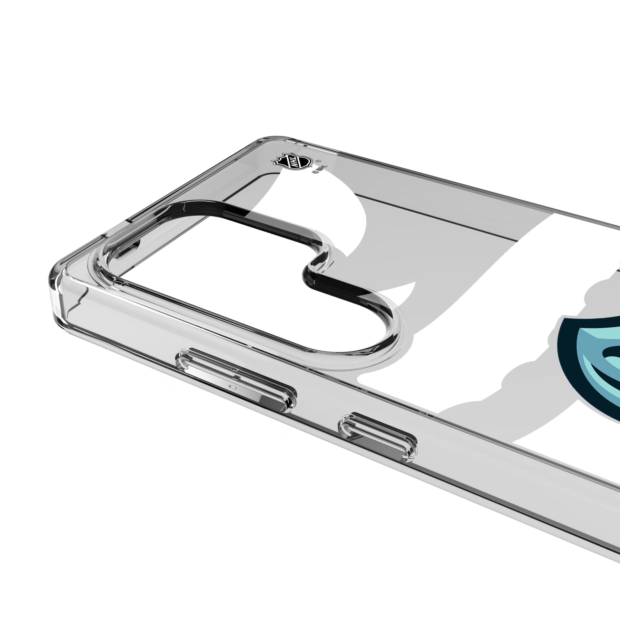 Seattle Kraken Personalized Tilt Galaxy Clear Phone Case for Samsung Galaxy - Detail