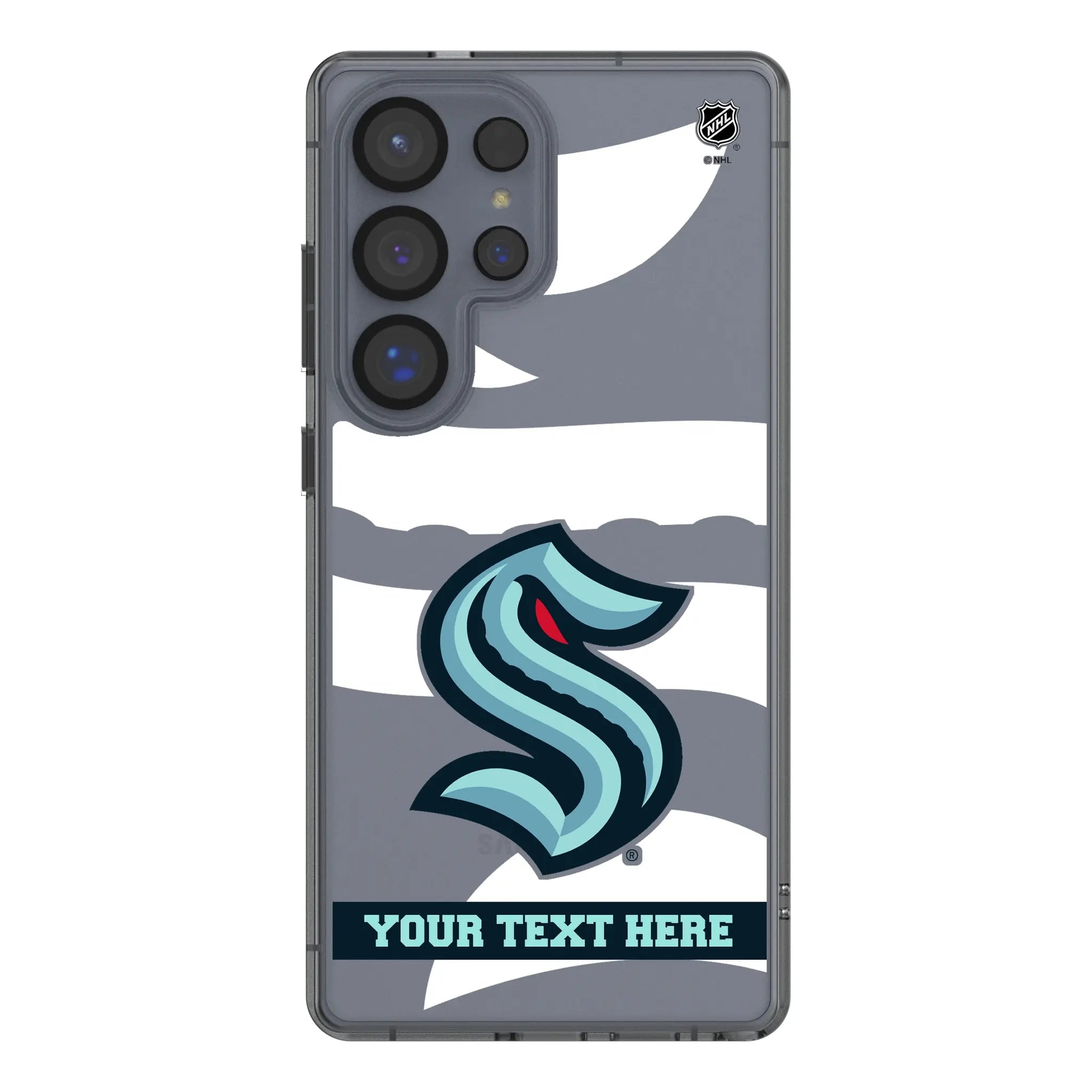 Seattle Kraken Personalized Tilt Galaxy Clear Phone Case for Samsung Galaxy#Device_Galaxy S25 Ultra