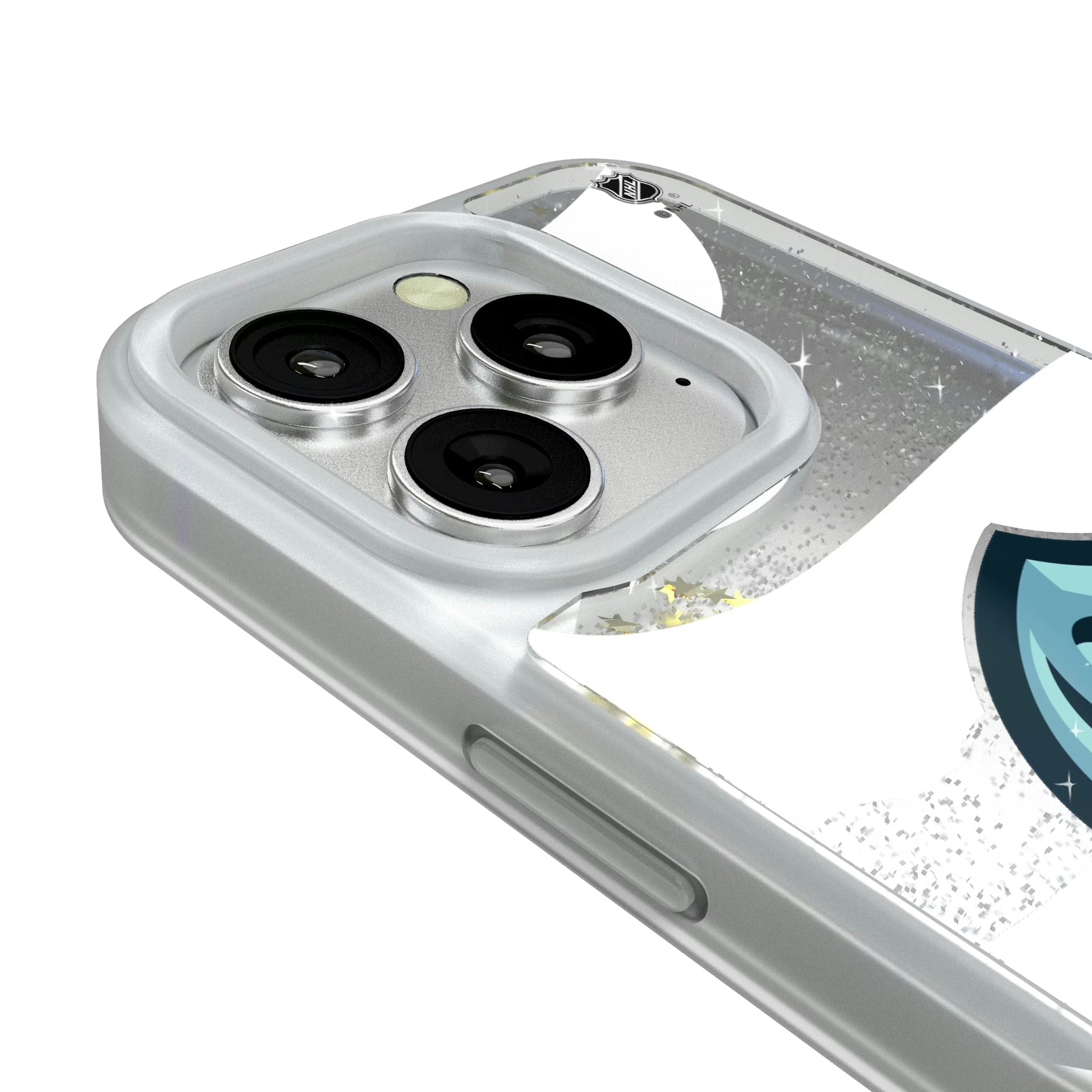Seattle Kraken Personalized Tilt iPhone Glitter Phone Case for Apple iPhone - Detail#Device_iPhone 16 Pro