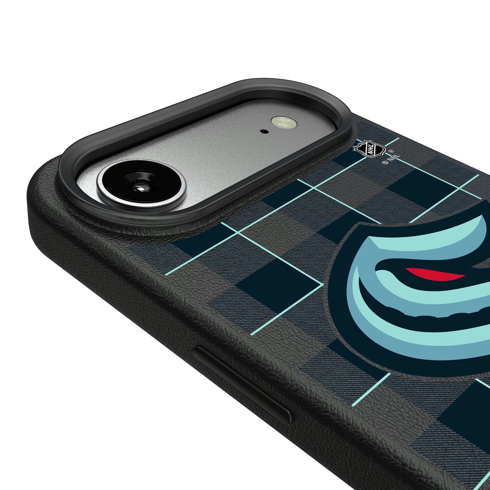 Seattle Kraken Plaid iPhone MagSafe Compatible Phone Case for Apple iPhone - Detail#Device_iPhone Air