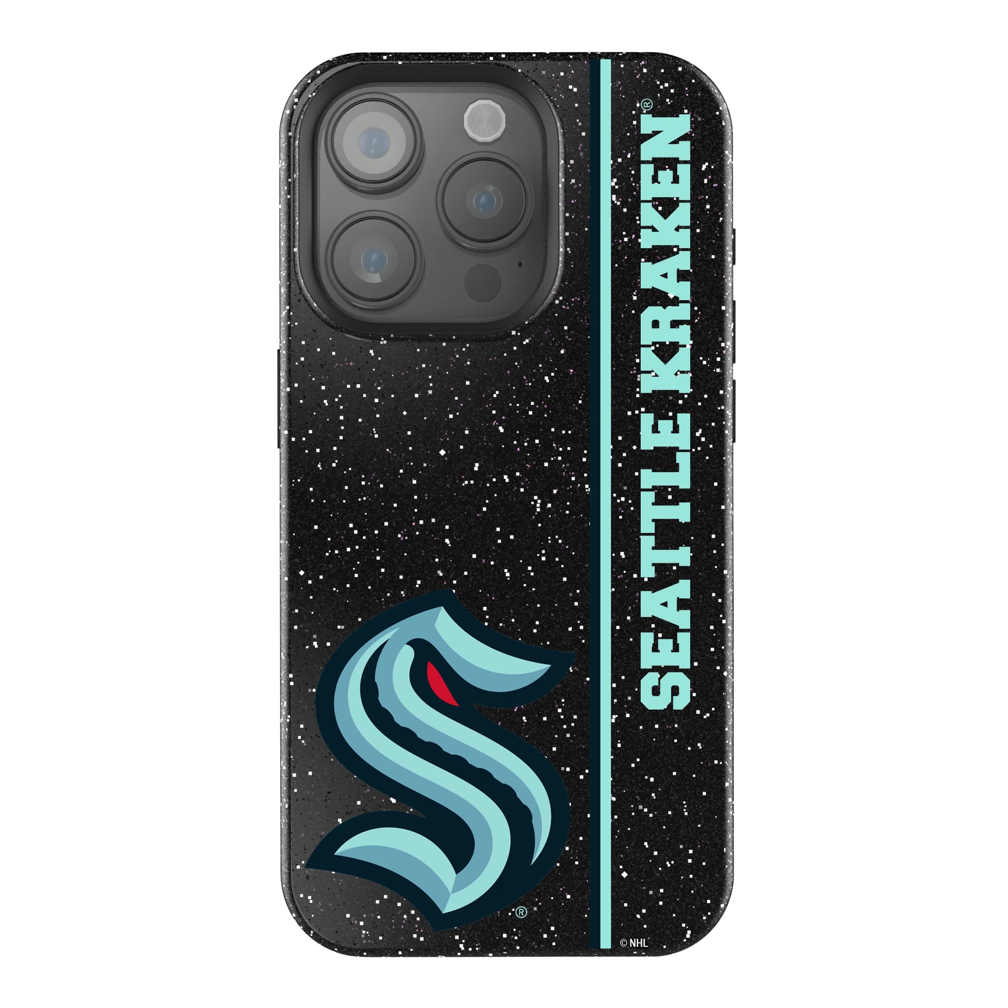 Seattle Kraken Sidebar iPhone Bling Phone Case for Apple iPhone