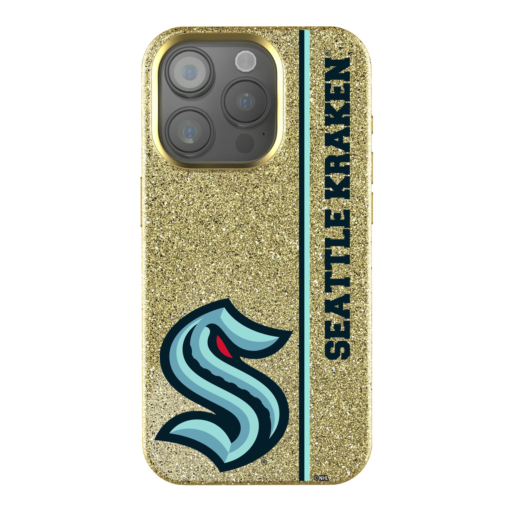 Seattle Kraken Sidebar iPhone Bling Phone Case for Apple iPhone