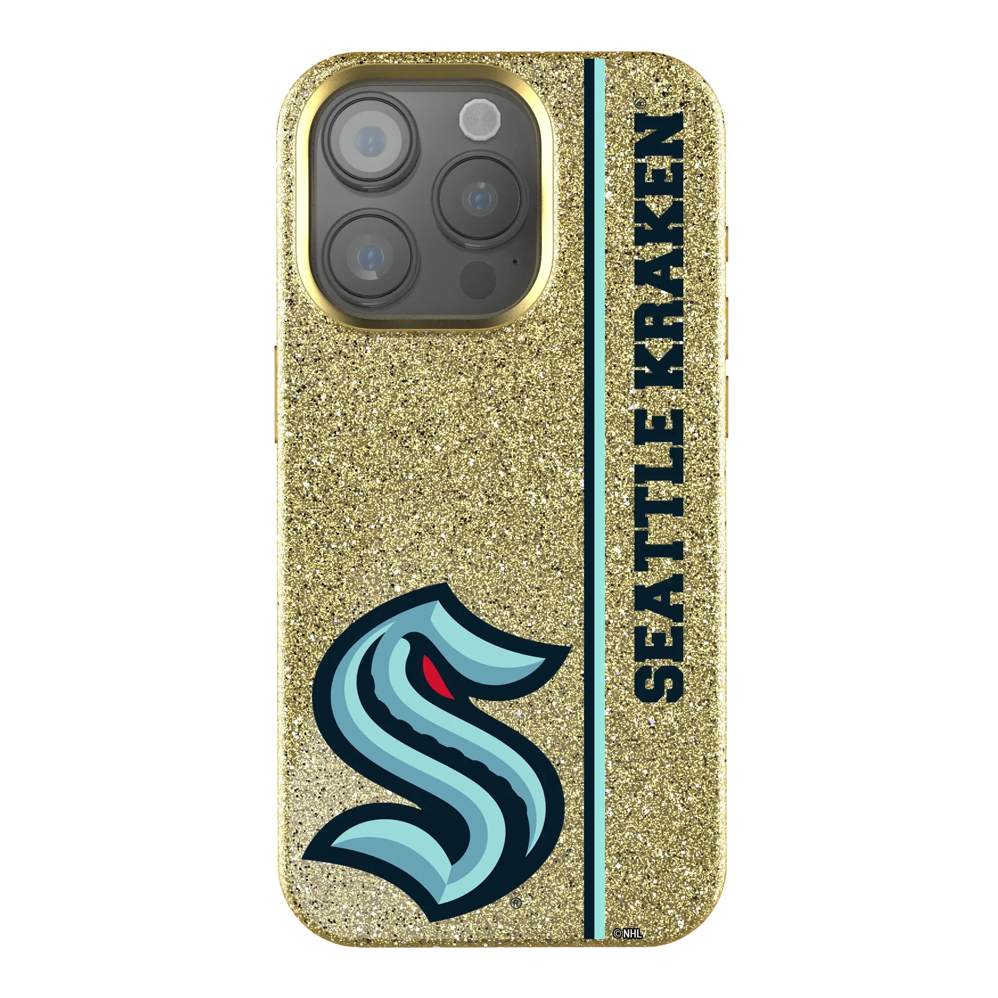 Seattle Kraken Sidebar iPhone Bling Phone Case for Apple iPhone