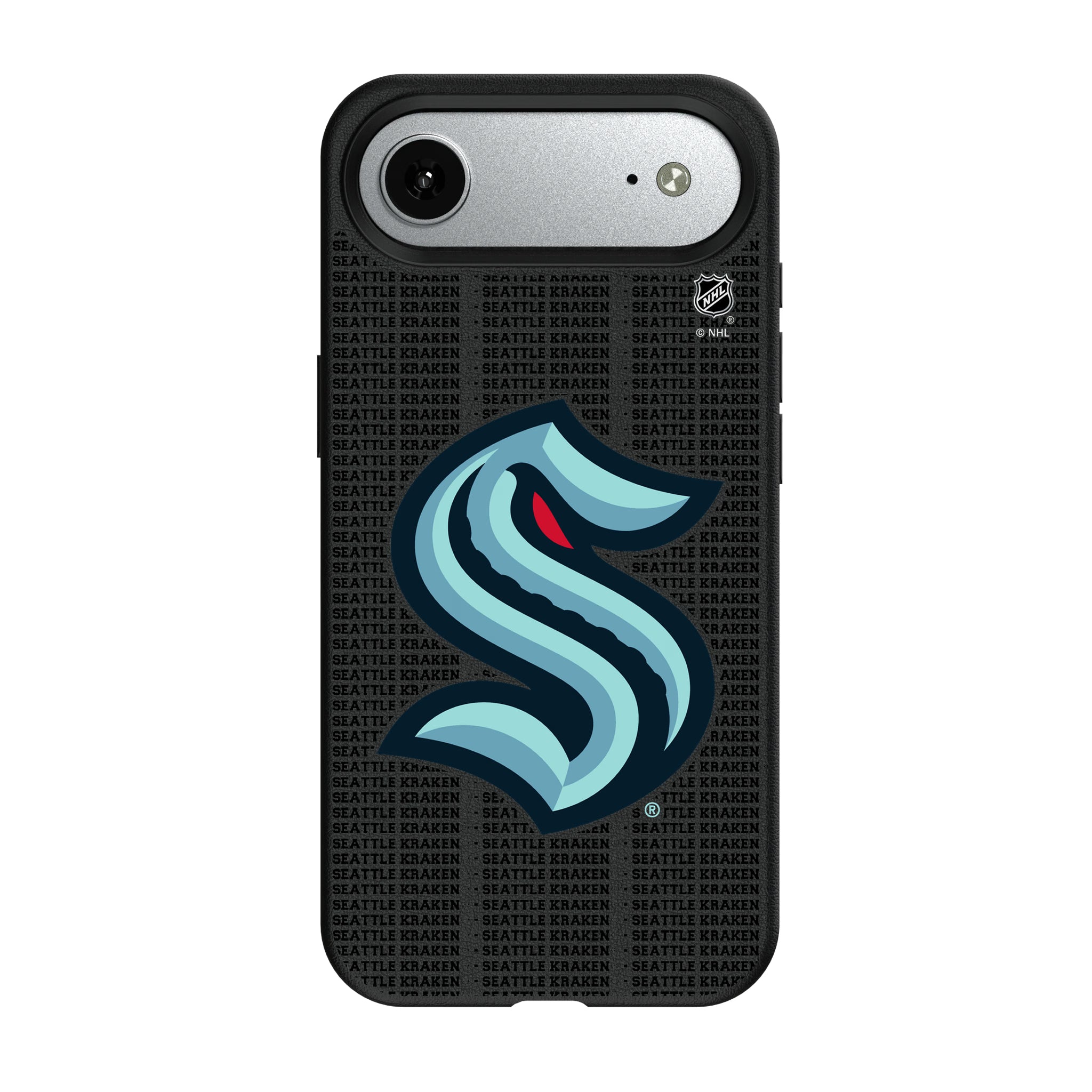 Seattle Kraken Text Backdrop iPhone MagSafe Compatible Phone Case for Apple iPhone#Device_iPhone Air