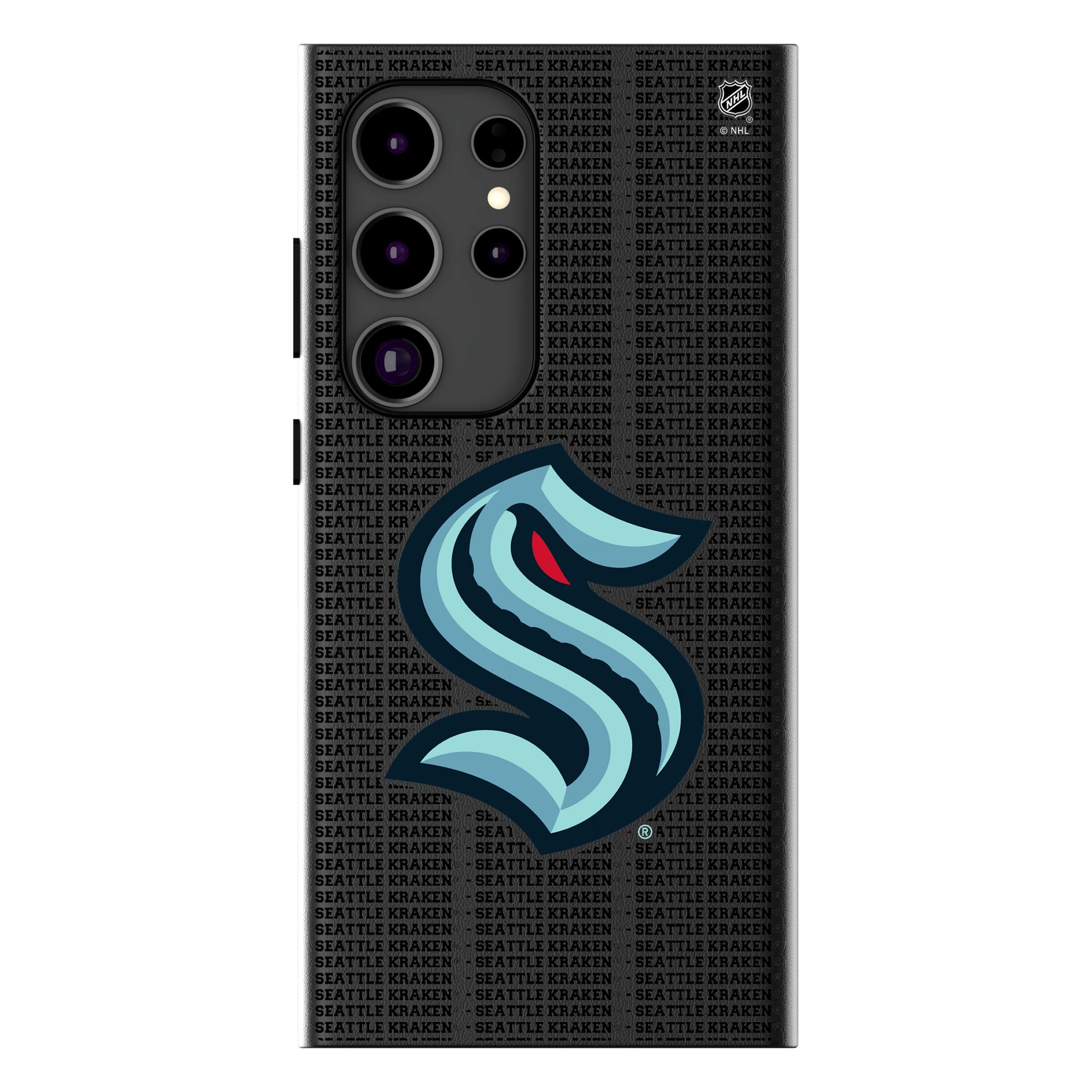 Seattle Kraken Text Backdrop Galaxy MagSafe Compatible Phone Case for Samsung Galaxy