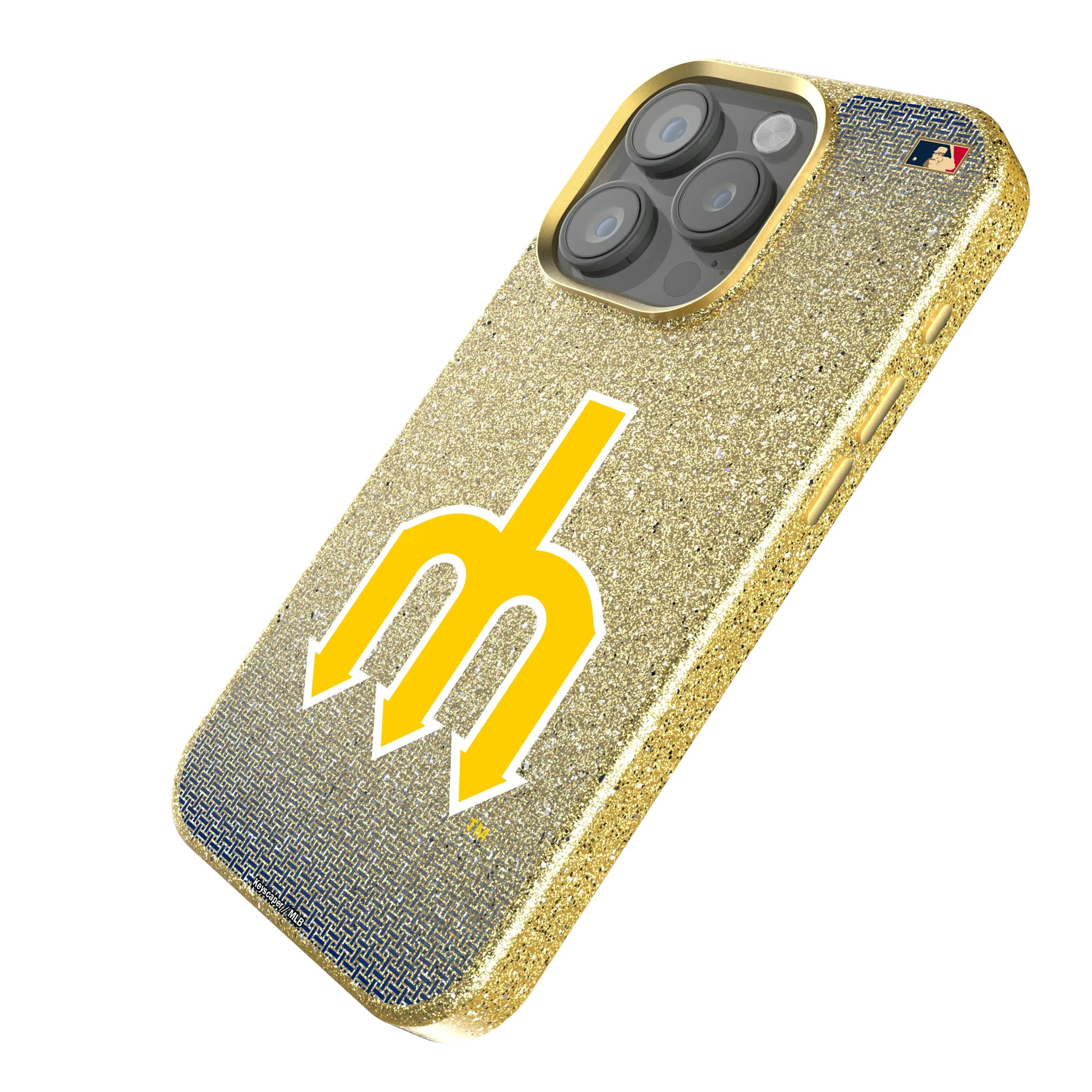 Seattle Mariners 1977-1980 - Cooperstown Collection Linen iPhone Bling Phone Case for Apple iPhone - Isometric View