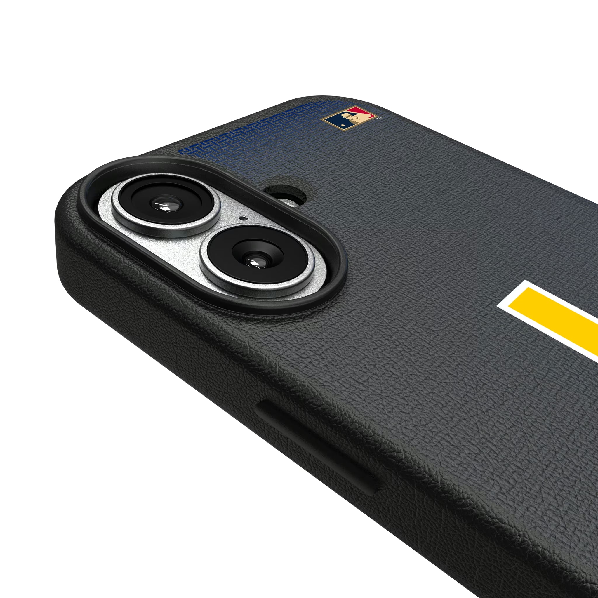 Seattle Mariners 1977-1980 - Cooperstown Collection Linen iPhone MagSafe Compatible Phone Case for Apple iPhone - Detail#Device_iPhone 17
