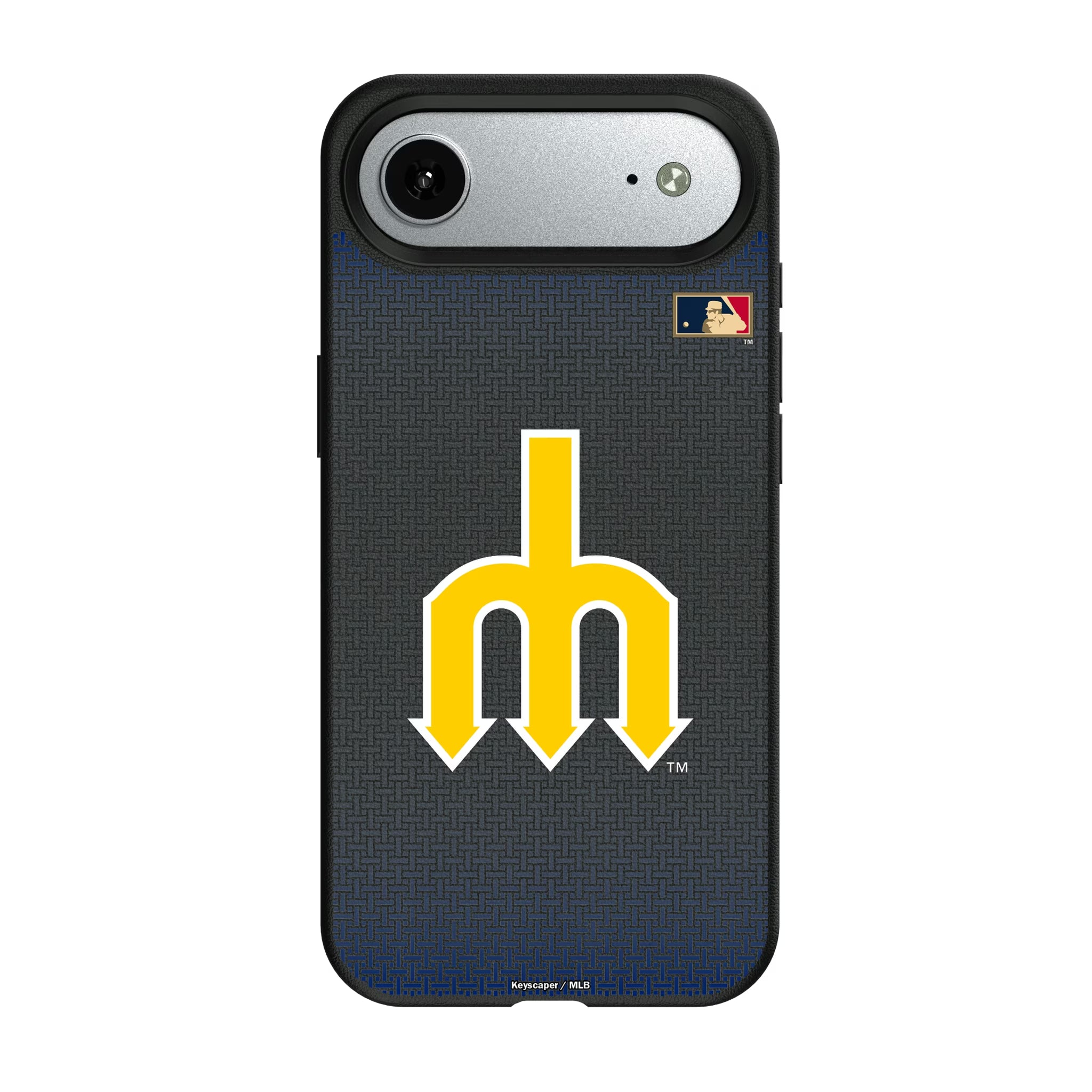 Seattle Mariners 1977-1980 - Cooperstown Collection Linen iPhone MagSafe Compatible Phone Case for Apple iPhone#Device_iPhone Air