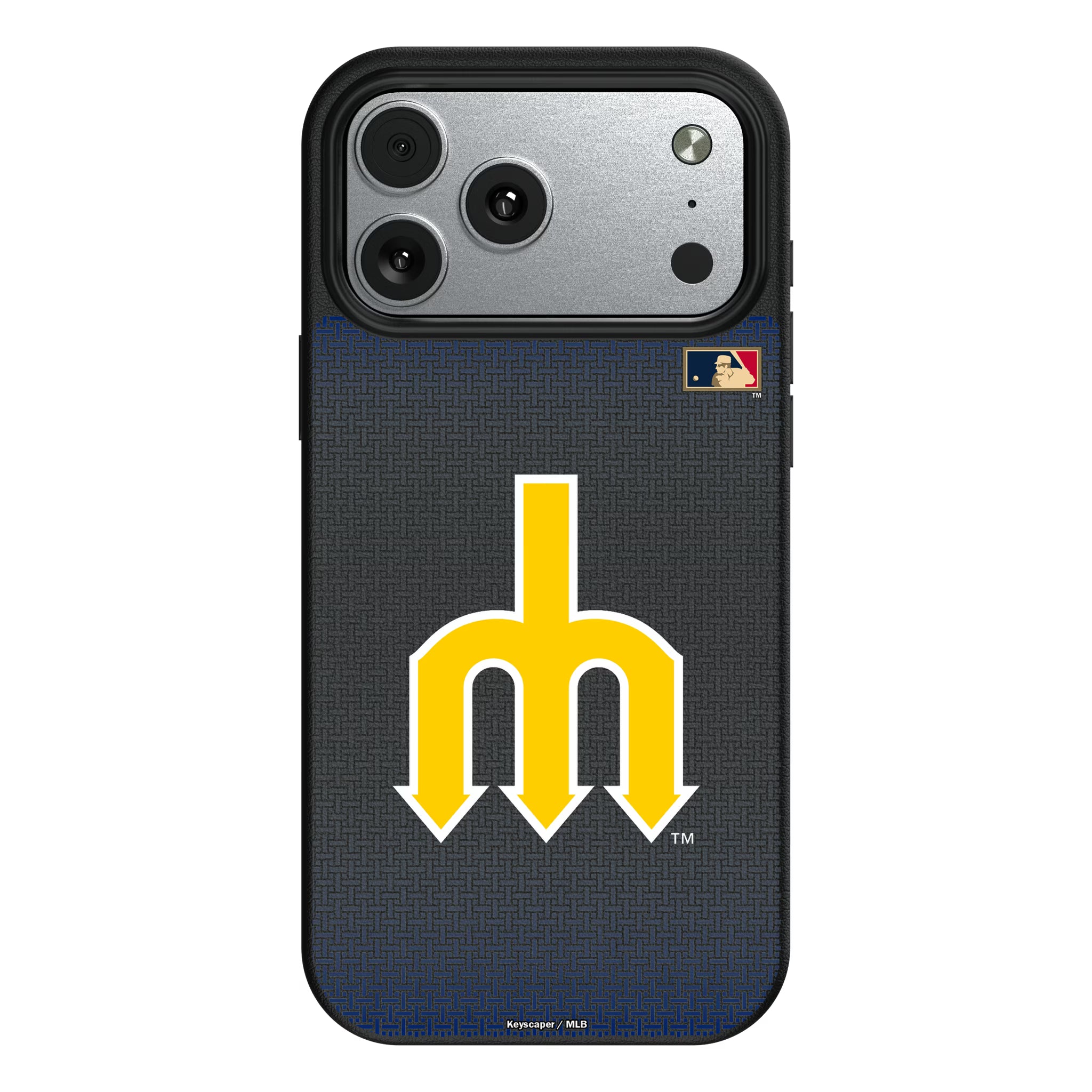 Seattle Mariners 1977-1980 - Cooperstown Collection Linen iPhone MagSafe Compatible Phone Case for Apple iPhone#Device_iPhone 17 Pro Max