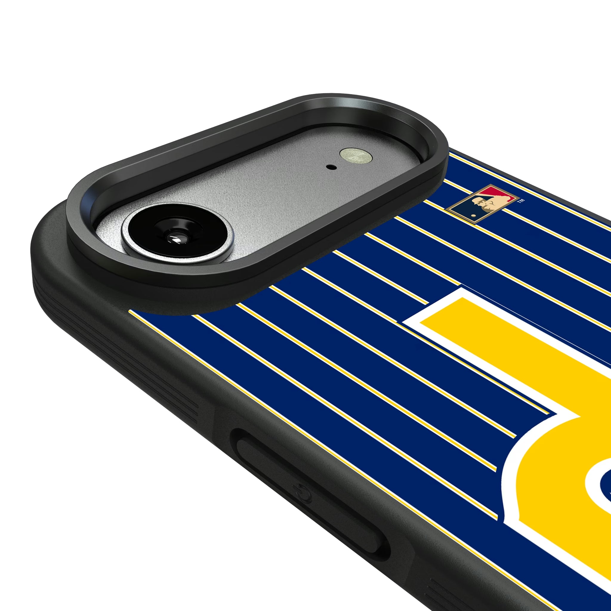 Seattle Mariners 1977-1980 - Cooperstown Collection Pinstripe iPhone Bump Phone Case for Apple iPhone - Detail#Device_iPhone Air