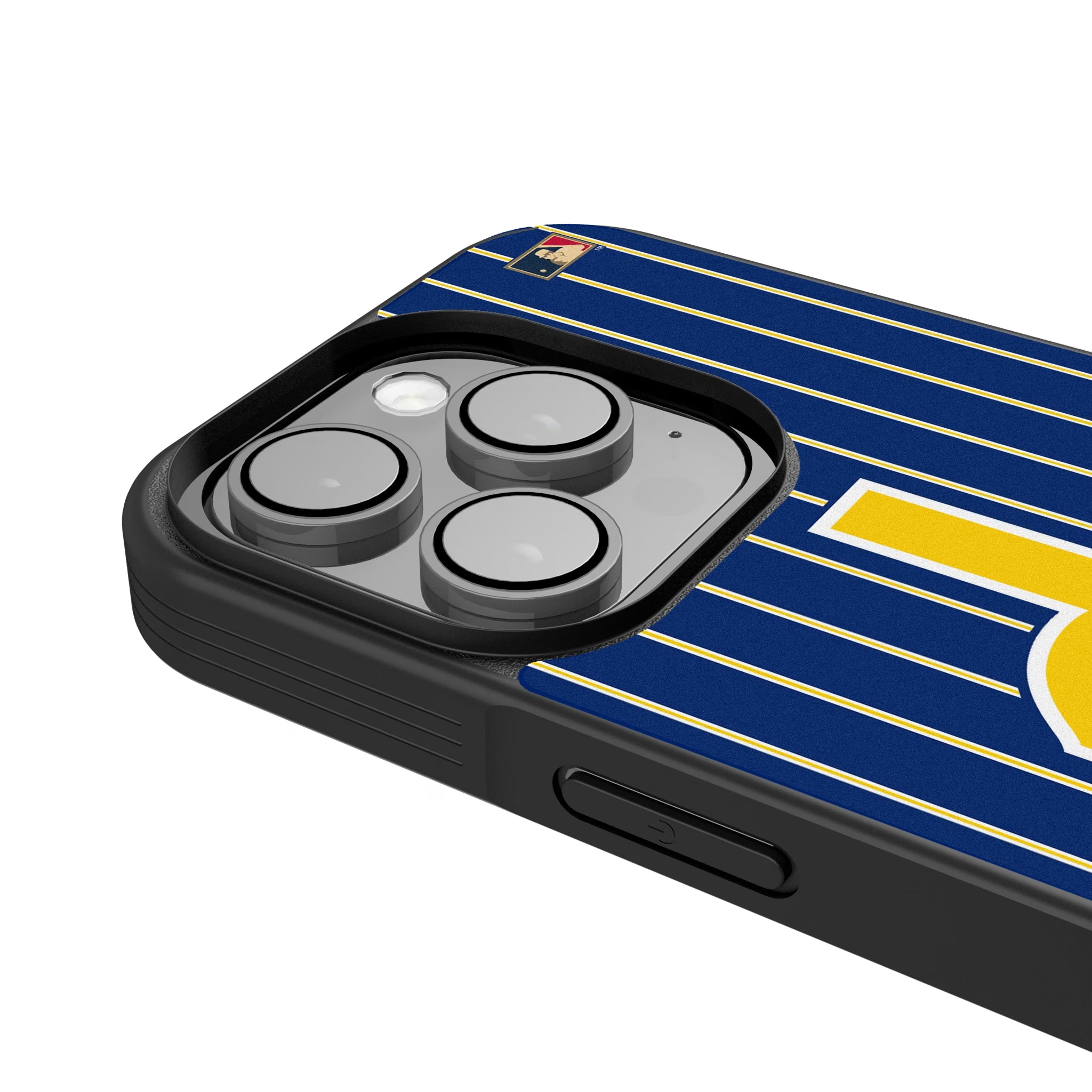 Seattle Mariners 1977-1980 - Cooperstown Collection Pinstripe iPhone Bump Phone Case for Apple iPhone - Detail