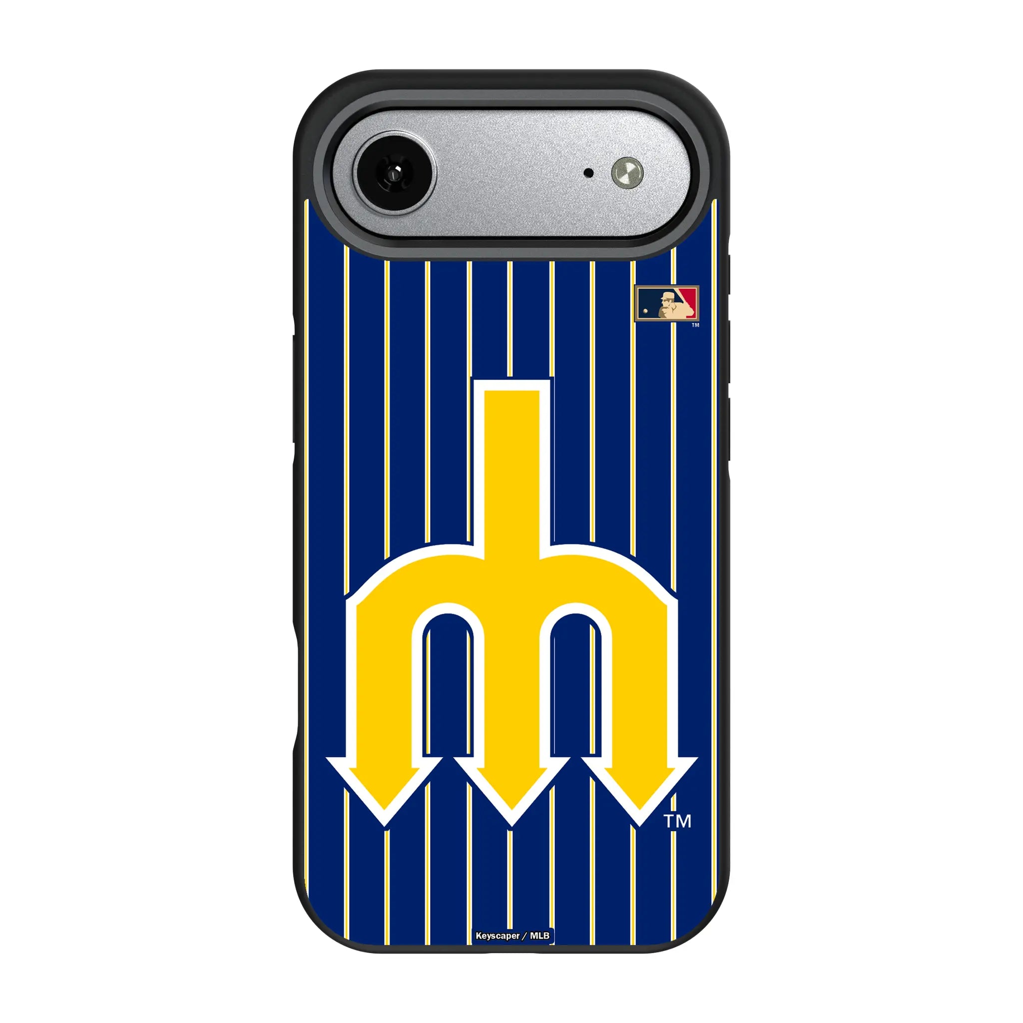 Seattle Mariners 1977-1980 - Cooperstown Collection Pinstripe iPhone Bump Phone Case for Apple iPhone#Device_iPhone Air