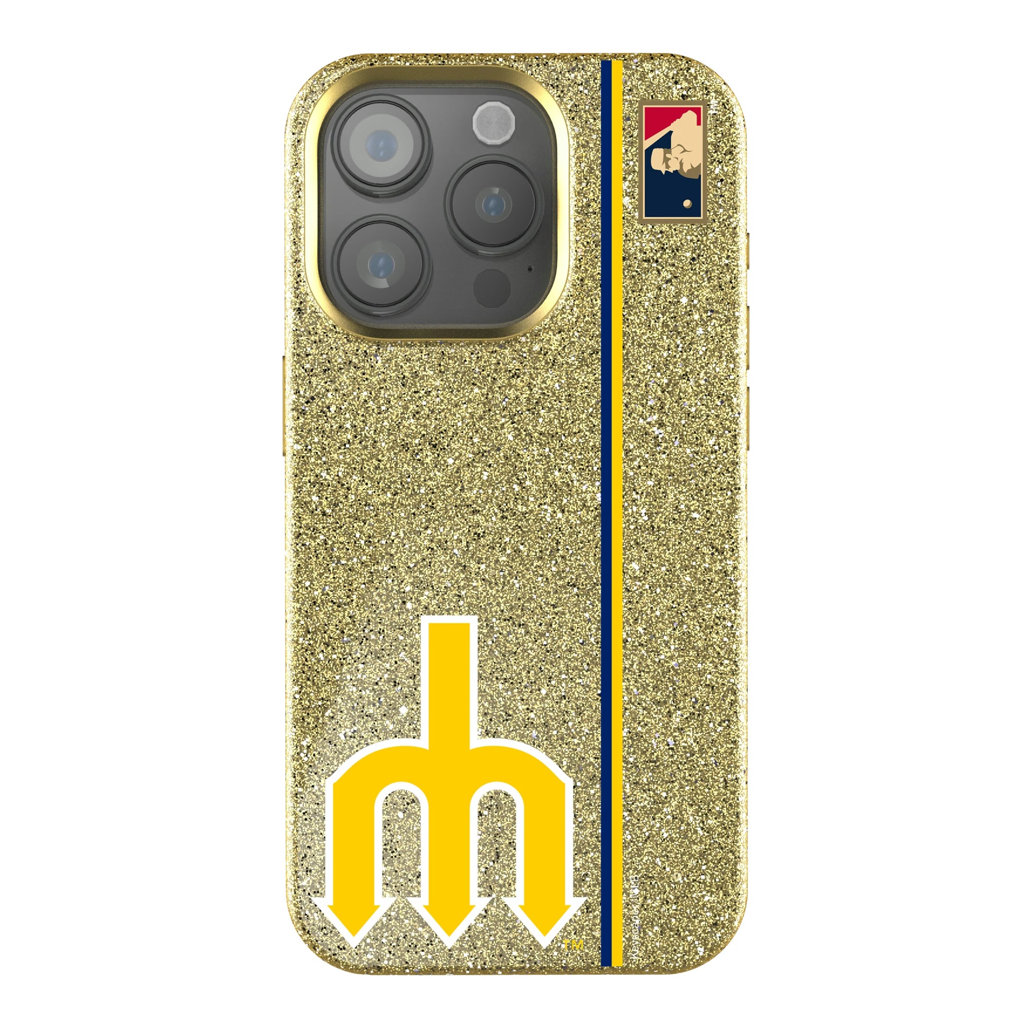 Seattle Mariners 1977-1980 - Cooperstown Collection Sidebar iPhone Bling Phone Case for Apple iPhone