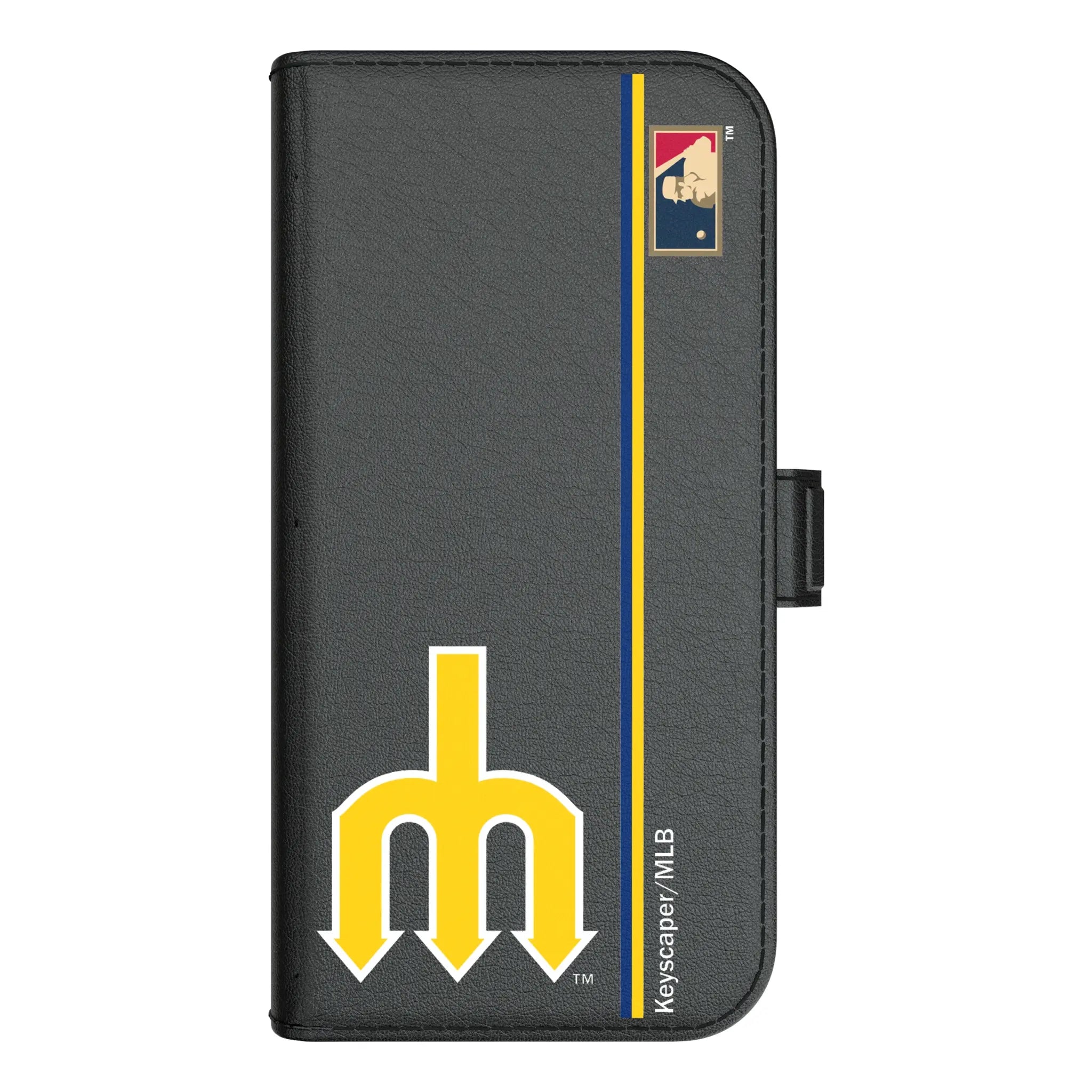 Seattle Mariners 1977-1980 - Cooperstown Collection Sidebar iPhone Folio Phone Case for Apple iPhone#Device_iPhone 17 Pro