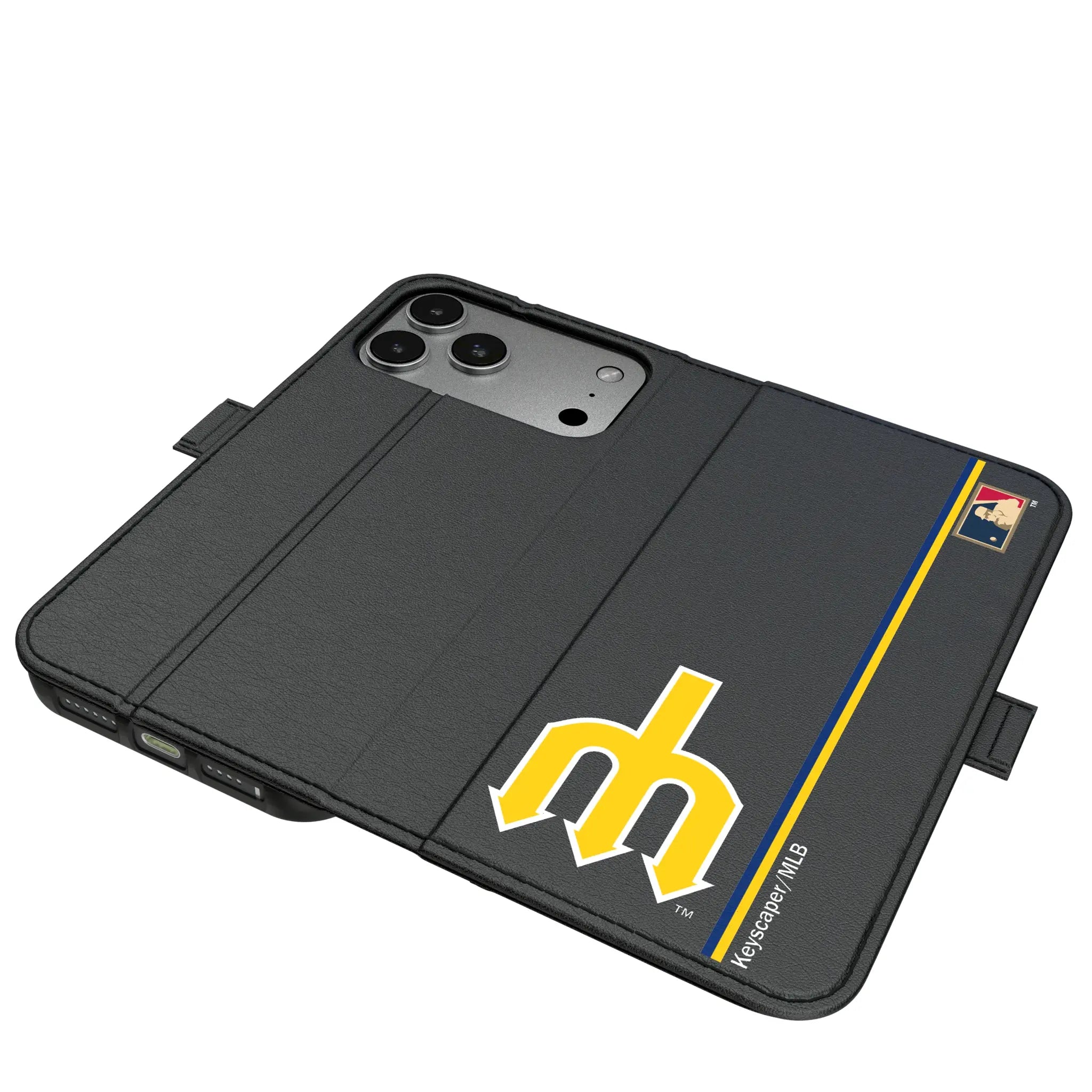 Seattle Mariners 1977-1980 - Cooperstown Collection Sidebar iPhone Folio Phone Case for Apple iPhone#Device_iPhone 17 Pro Max
