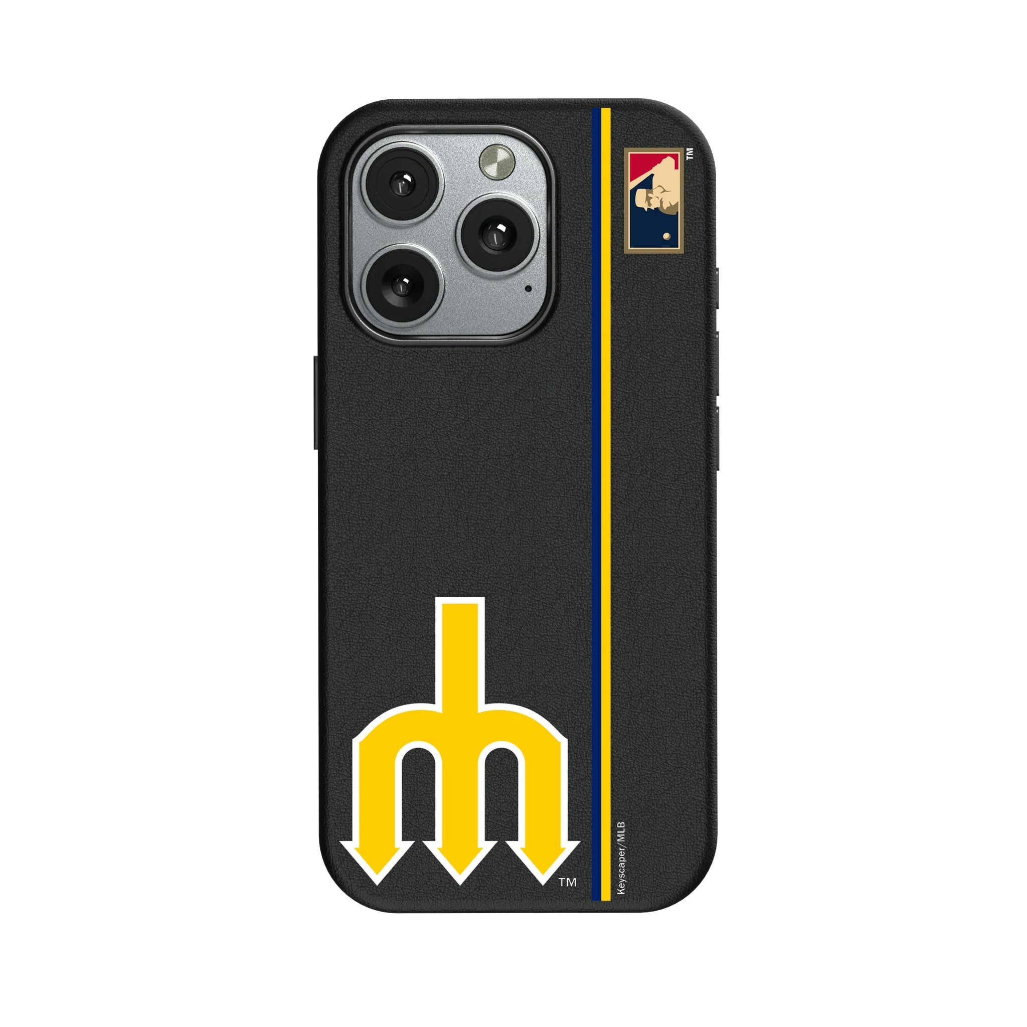 Seattle Mariners 1977-1980 - Cooperstown Collection Sidebar iPhone MagSafe Compatible Phone Case for Apple iPhone
