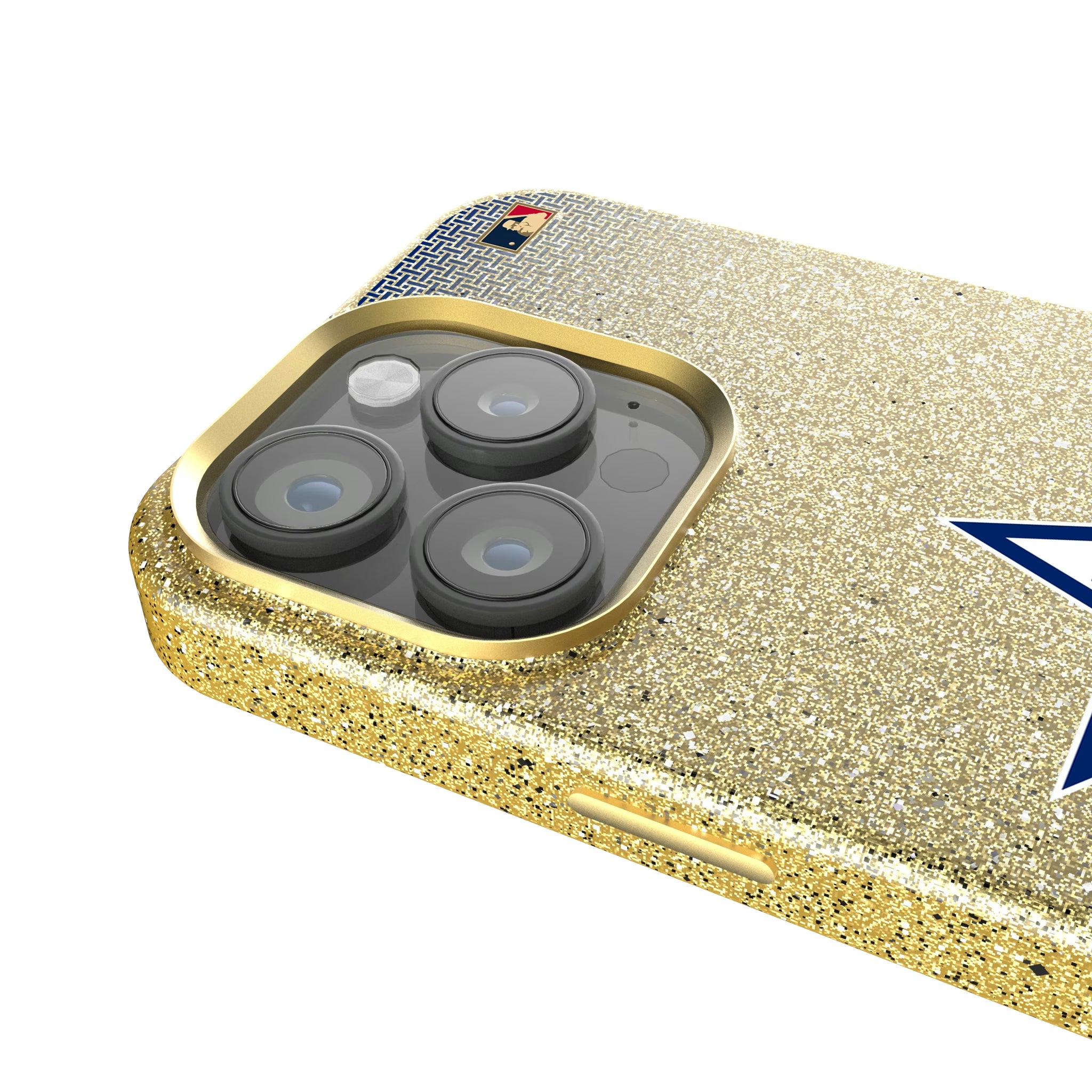 Seattle Mariners 1981-1986 - Cooperstown Collection Linen iPhone Bling Phone Case for Apple iPhone - Detail