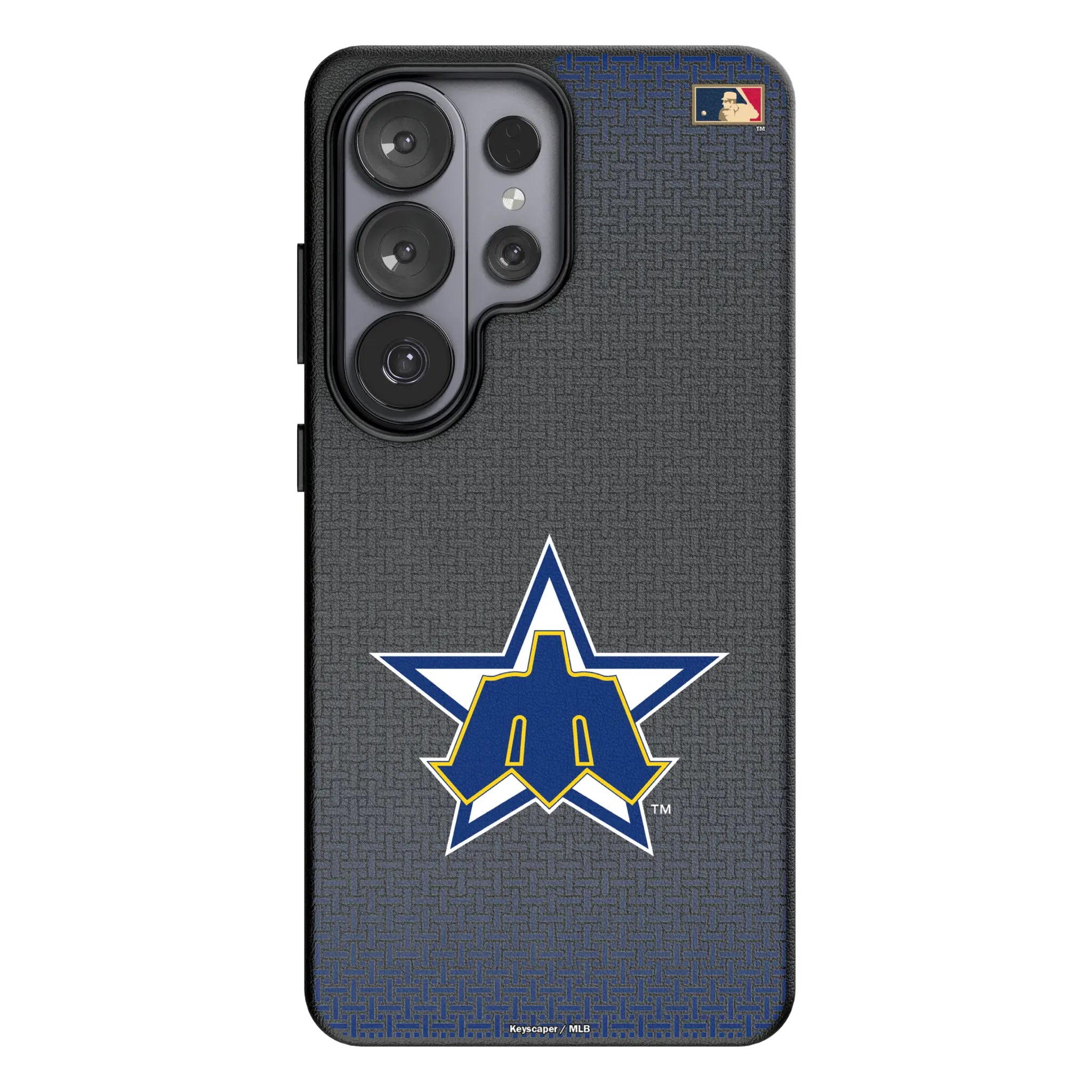 Seattle Mariners 1981-1986 - Cooperstown Collection Linen Galaxy MagSafe Compatible Phone Case for Samsung Galaxy#Device_Galaxy S26 Ultra