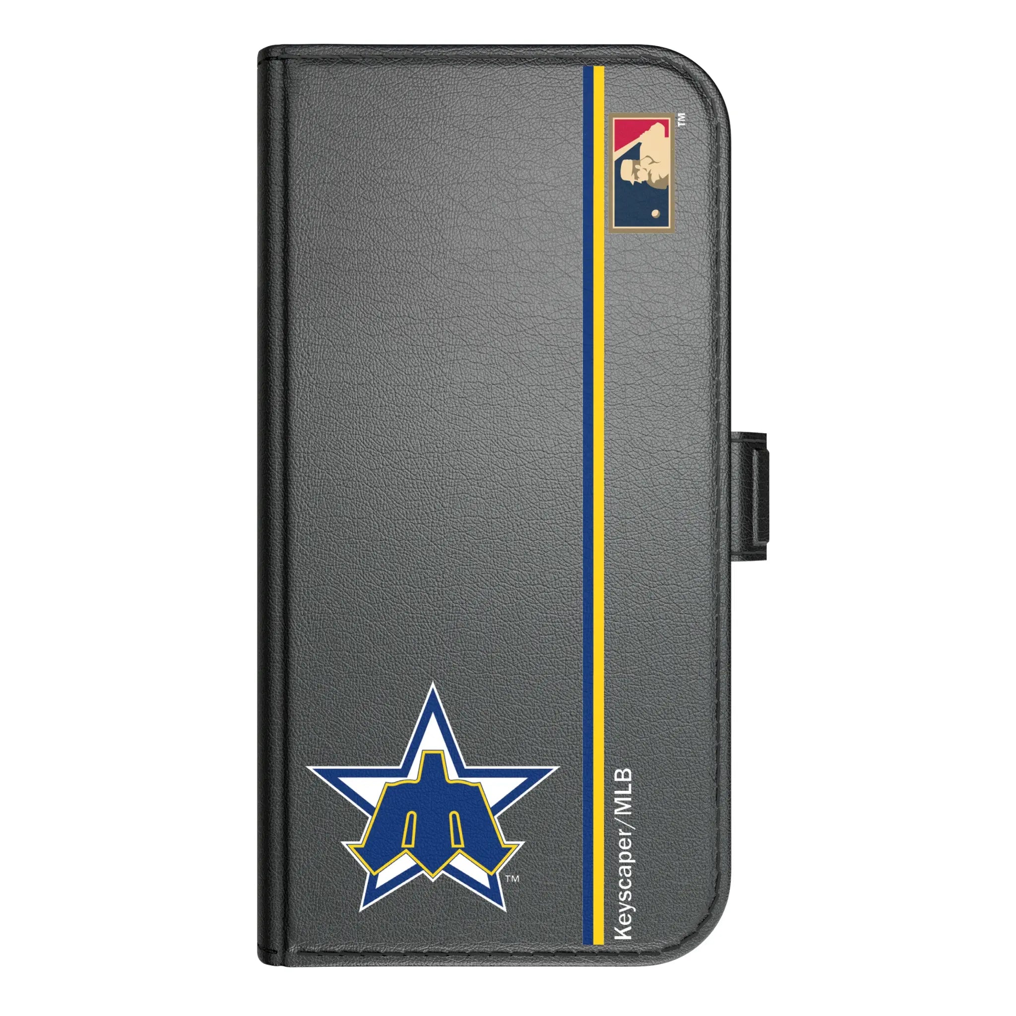 Seattle Mariners 1981-1986 - Cooperstown Collection Sidebar iPhone Folio Phone Case for Apple iPhone#Device_iPhone 17