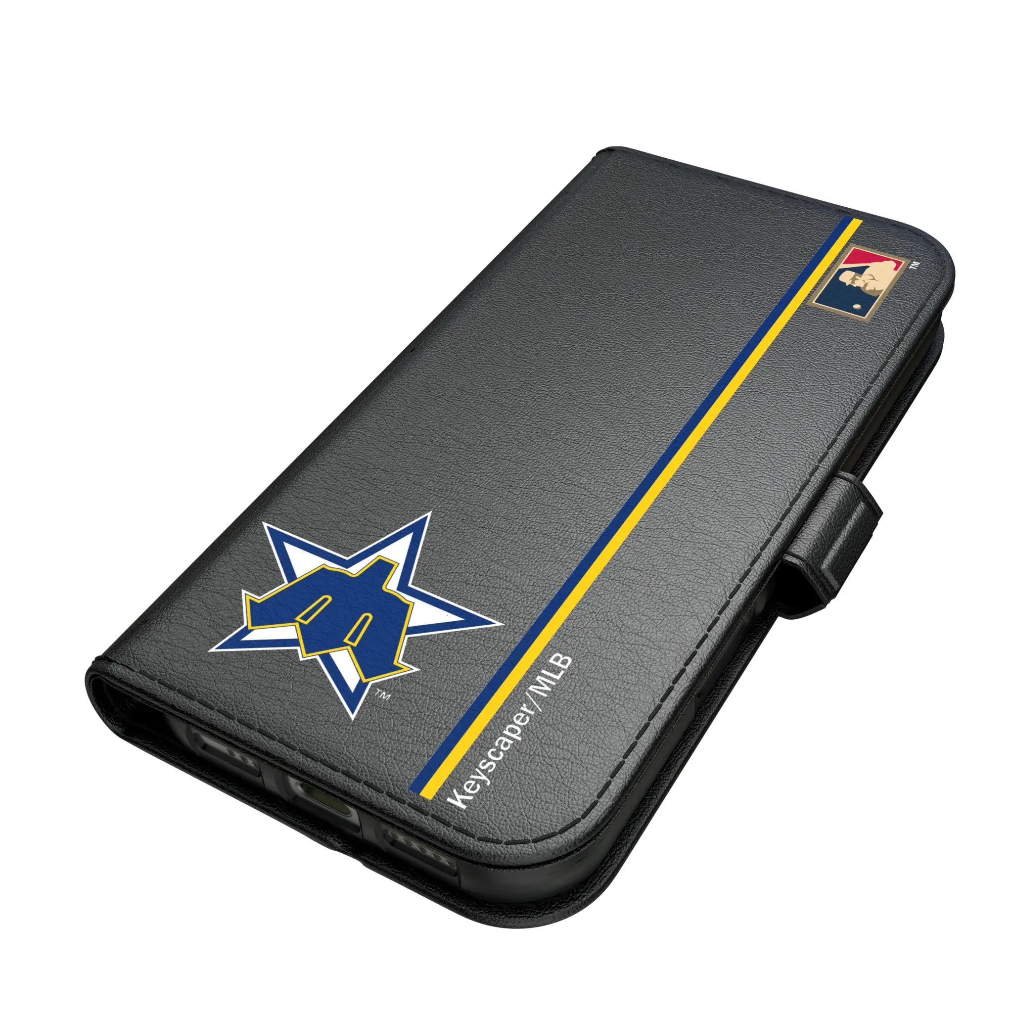 Seattle Mariners 1981-1986 - Cooperstown Collection Sidebar iPhone Folio Phone Case for Apple iPhone#Device_iPhone 17 Pro