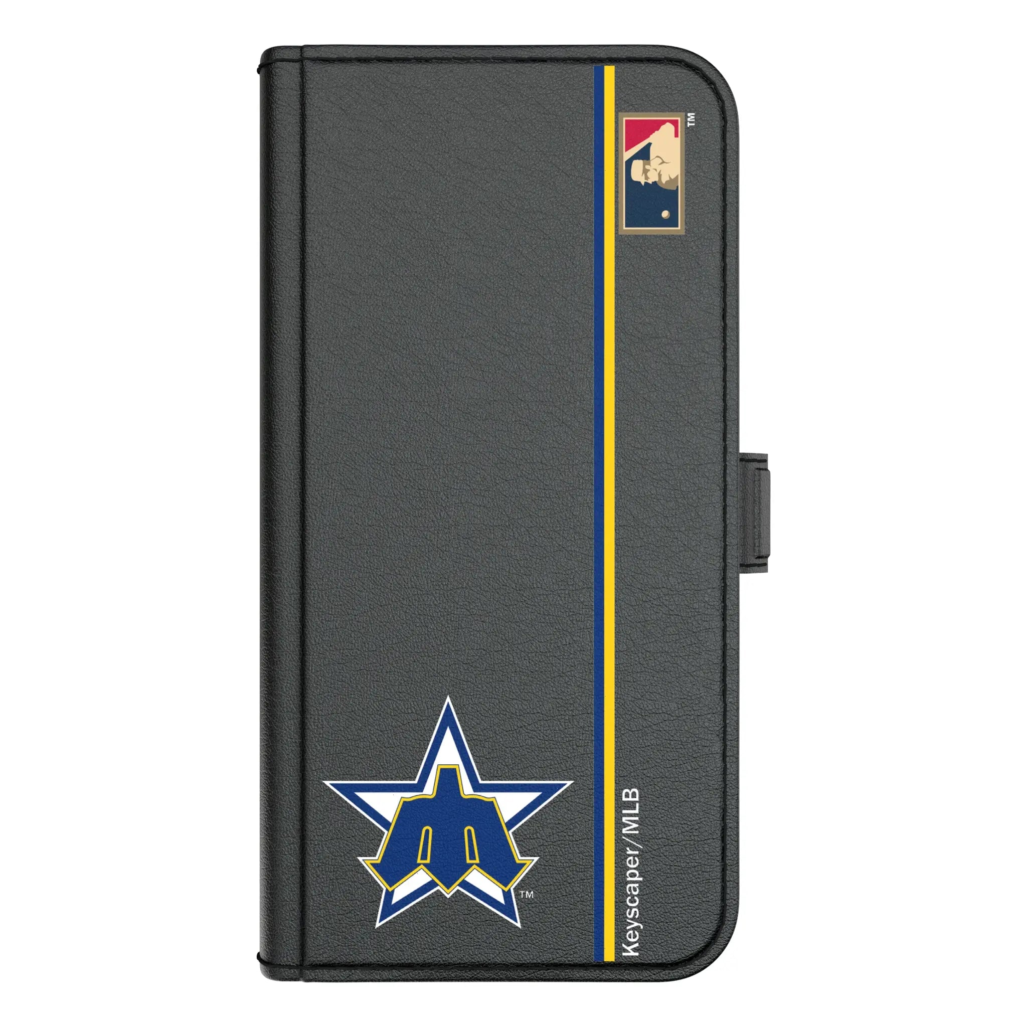 Seattle Mariners 1981-1986 - Cooperstown Collection Sidebar iPhone Folio Phone Case for Apple iPhone#Device_iPhone 17 Pro Max