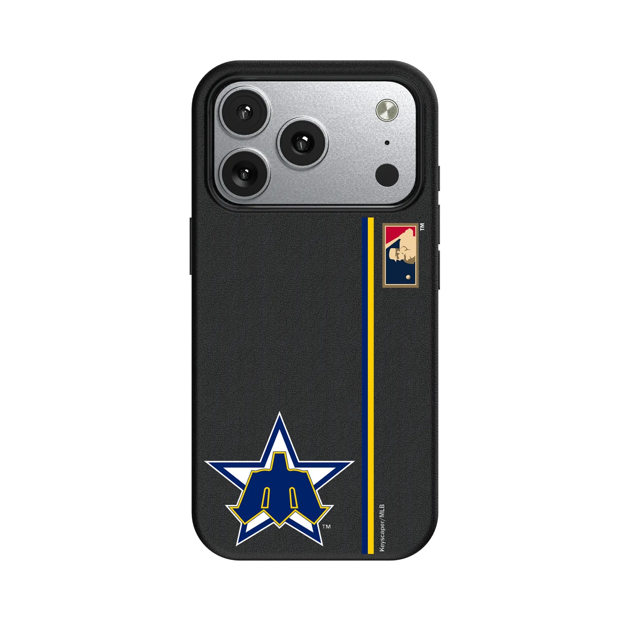 Seattle Mariners 1981-1986 - Cooperstown Collection Sidebar iPhone MagSafe Compatible Phone Case for Apple iPhone#Device_iPhone 17 Pro