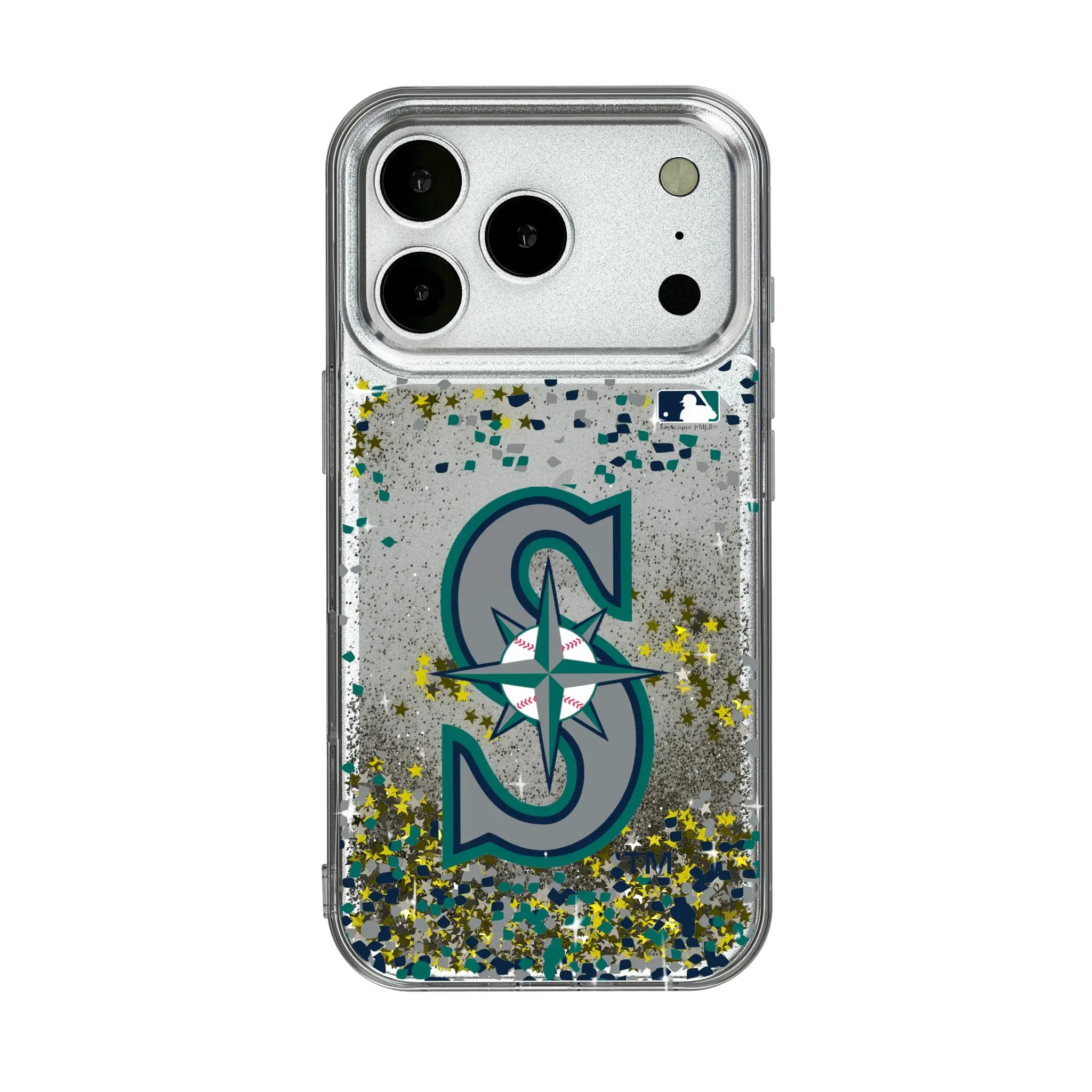 Seattle Mariners Confetti iPhone Glitter Phone Case for Apple iPhone