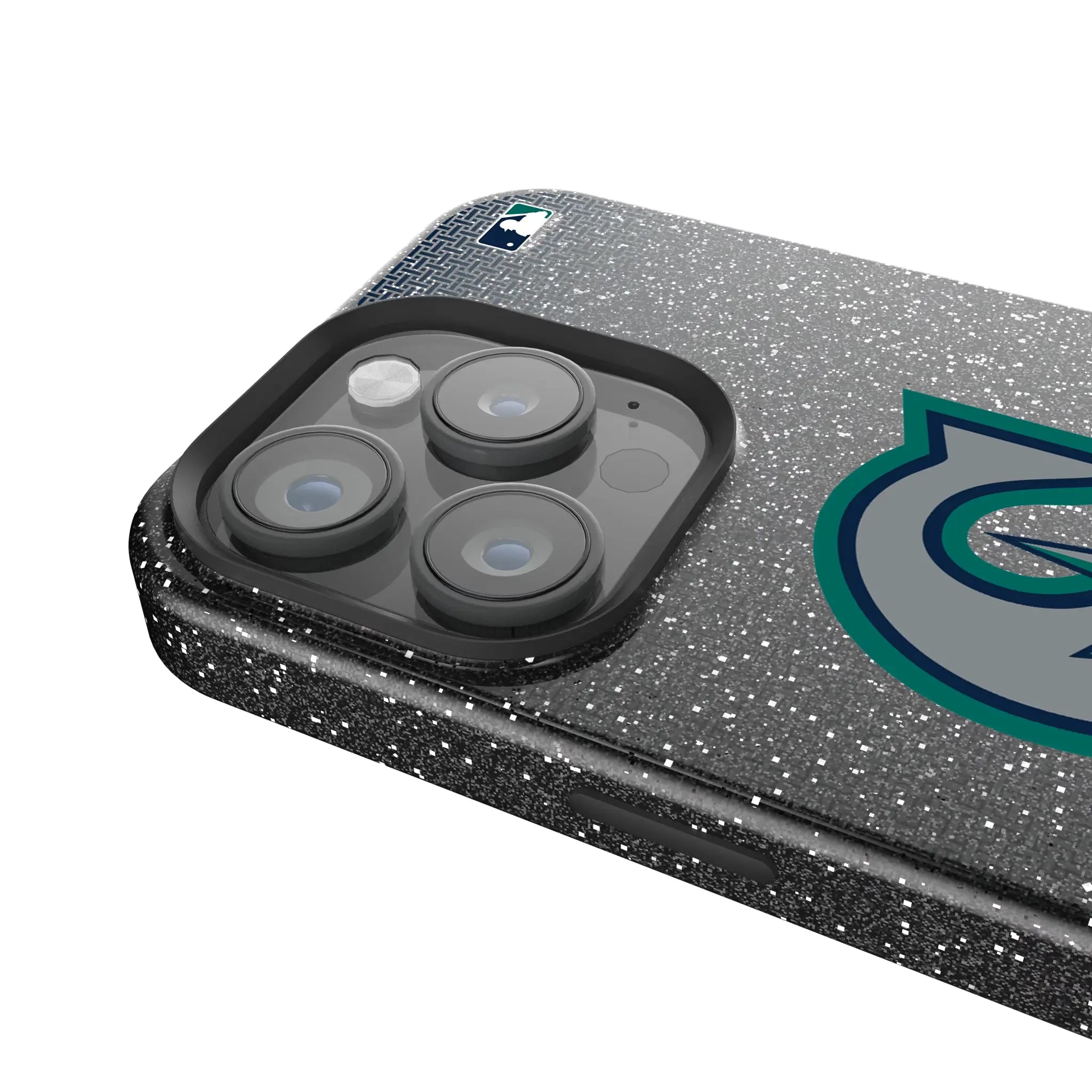 Seattle Mariners Linen iPhone Bling Phone Case for Apple iPhone - Detail