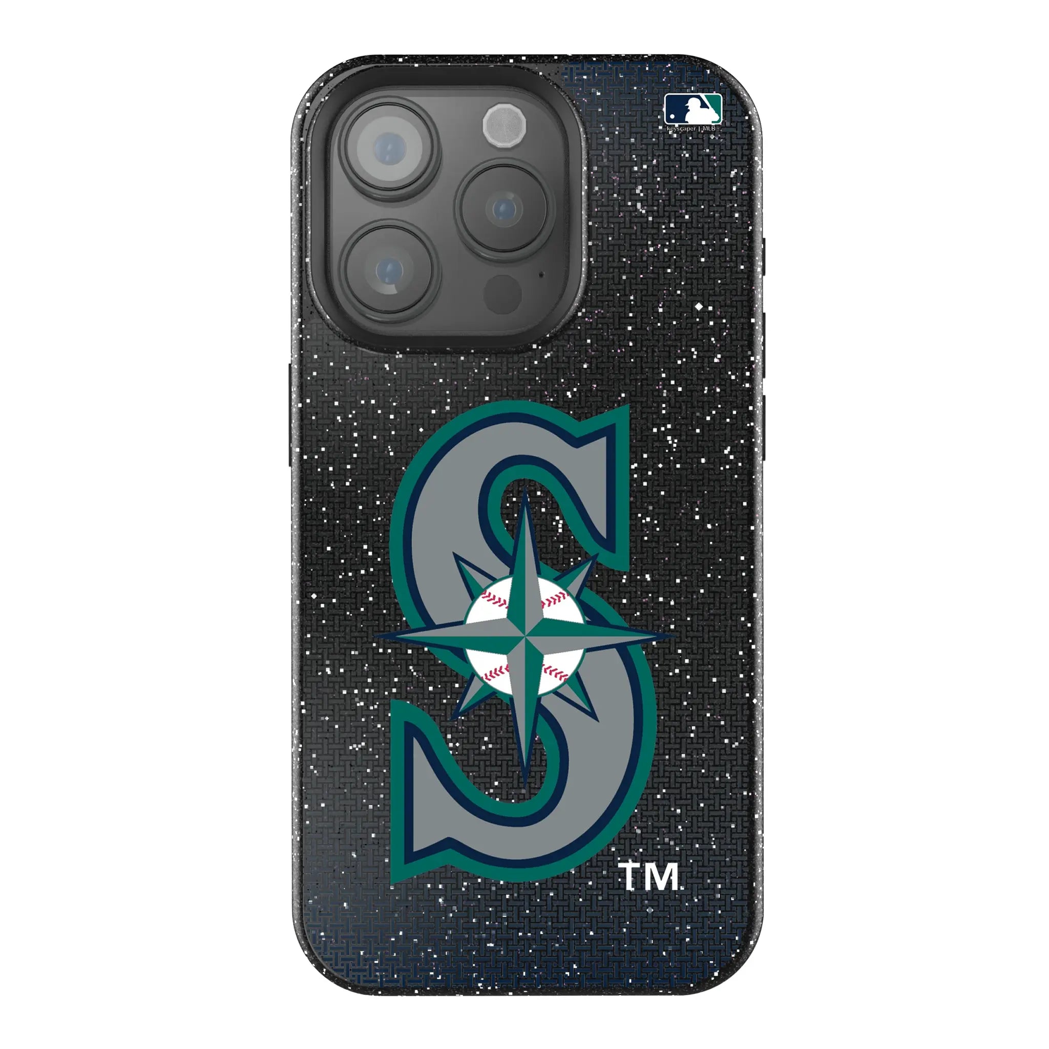 Seattle Mariners Linen iPhone Bling Phone Case for Apple iPhone