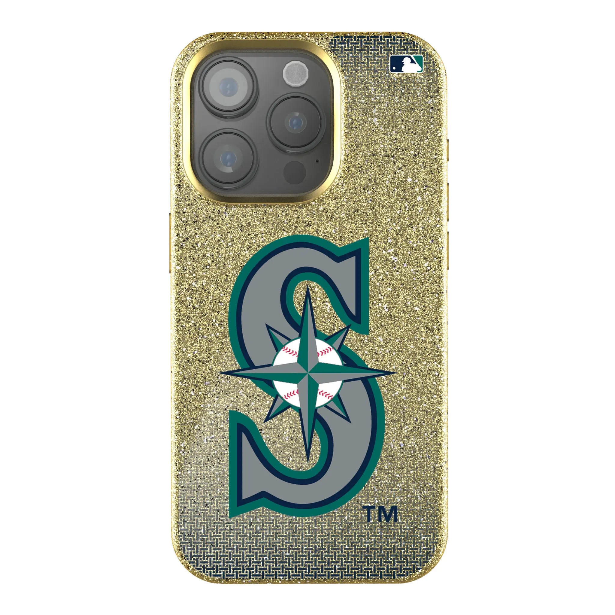 Seattle Mariners Linen iPhone Bling Phone Case for Apple iPhone