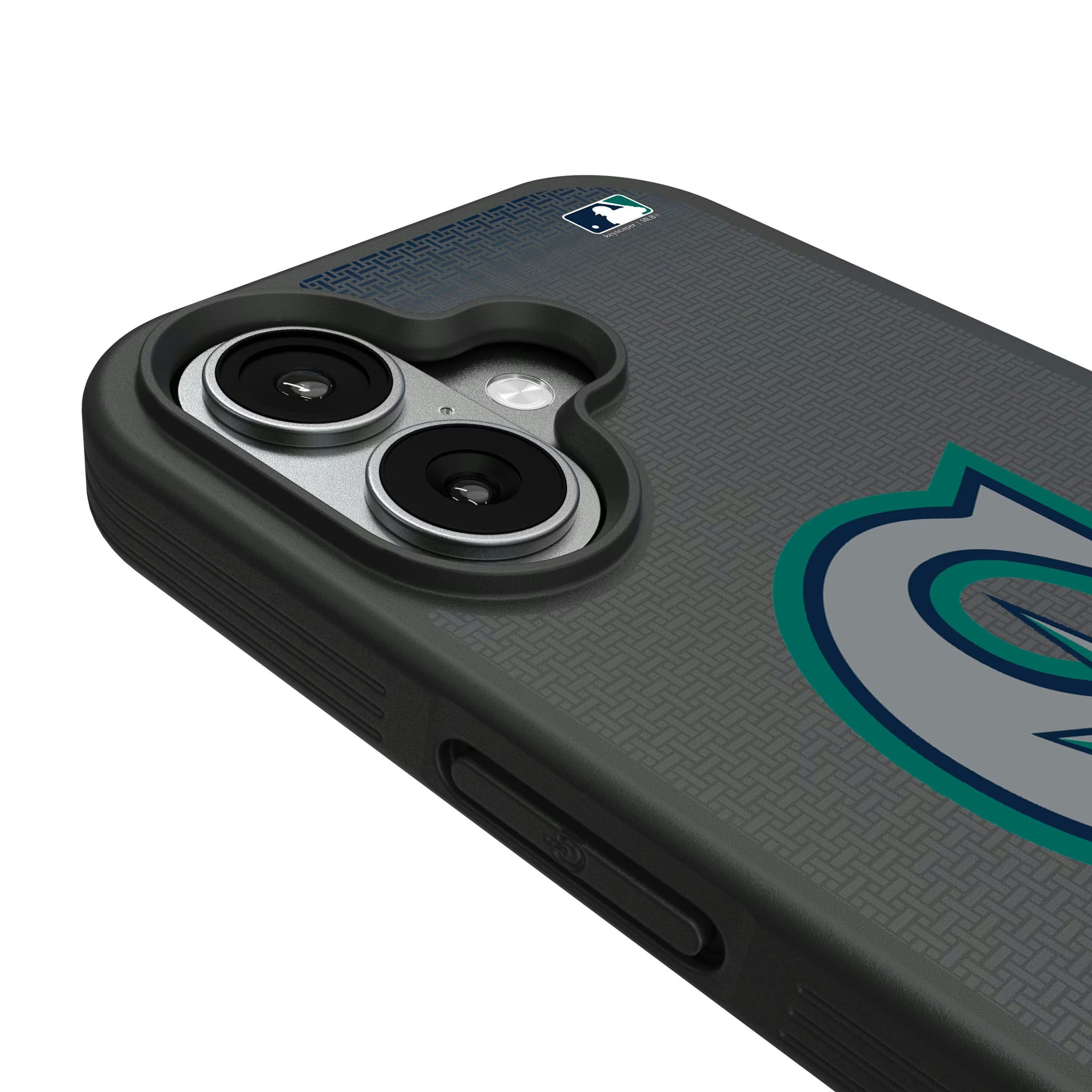 Seattle Mariners Linen iPhone Bump Phone Case for Apple iPhone - Detail#Device_iPhone 17