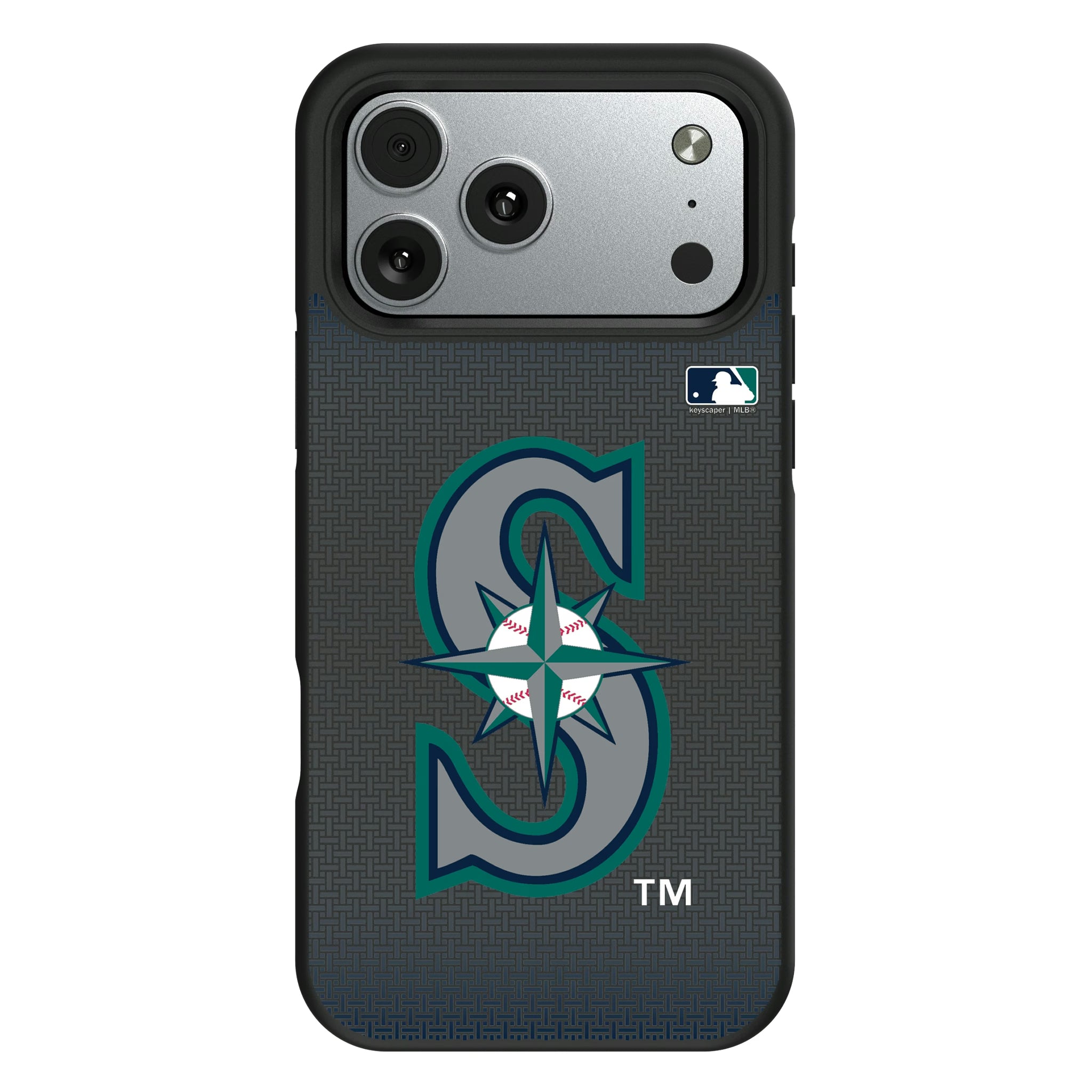 Seattle Mariners Linen iPhone Bump Phone Case for Apple iPhone#Device_iPhone 17 Pro Max