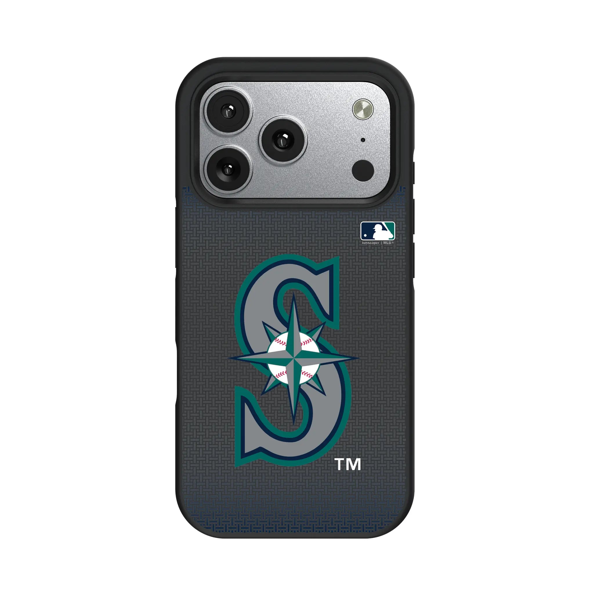 Seattle Mariners Linen iPhone Bump Phone Case for Apple iPhone#Device_iPhone 17 Pro
