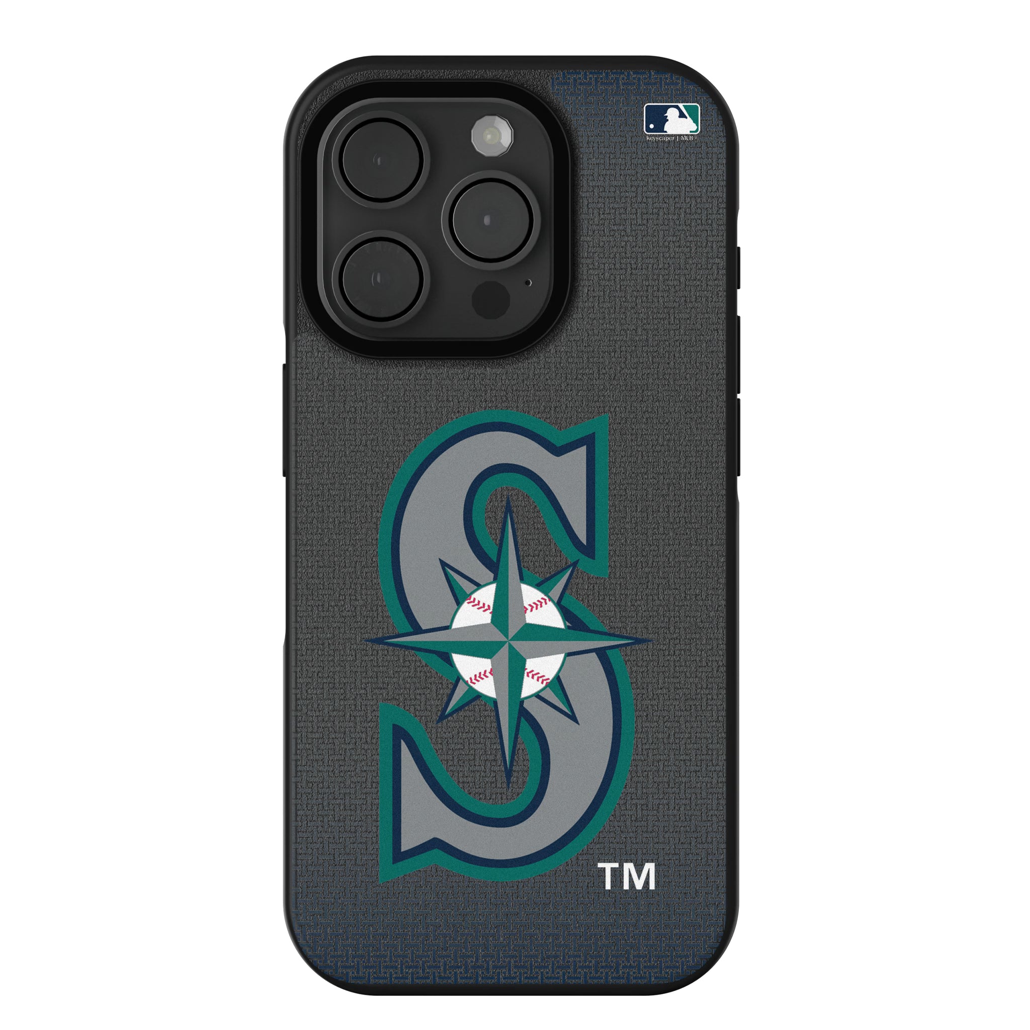 Seattle Mariners Linen iPhone Bump Phone Case for Apple iPhone
