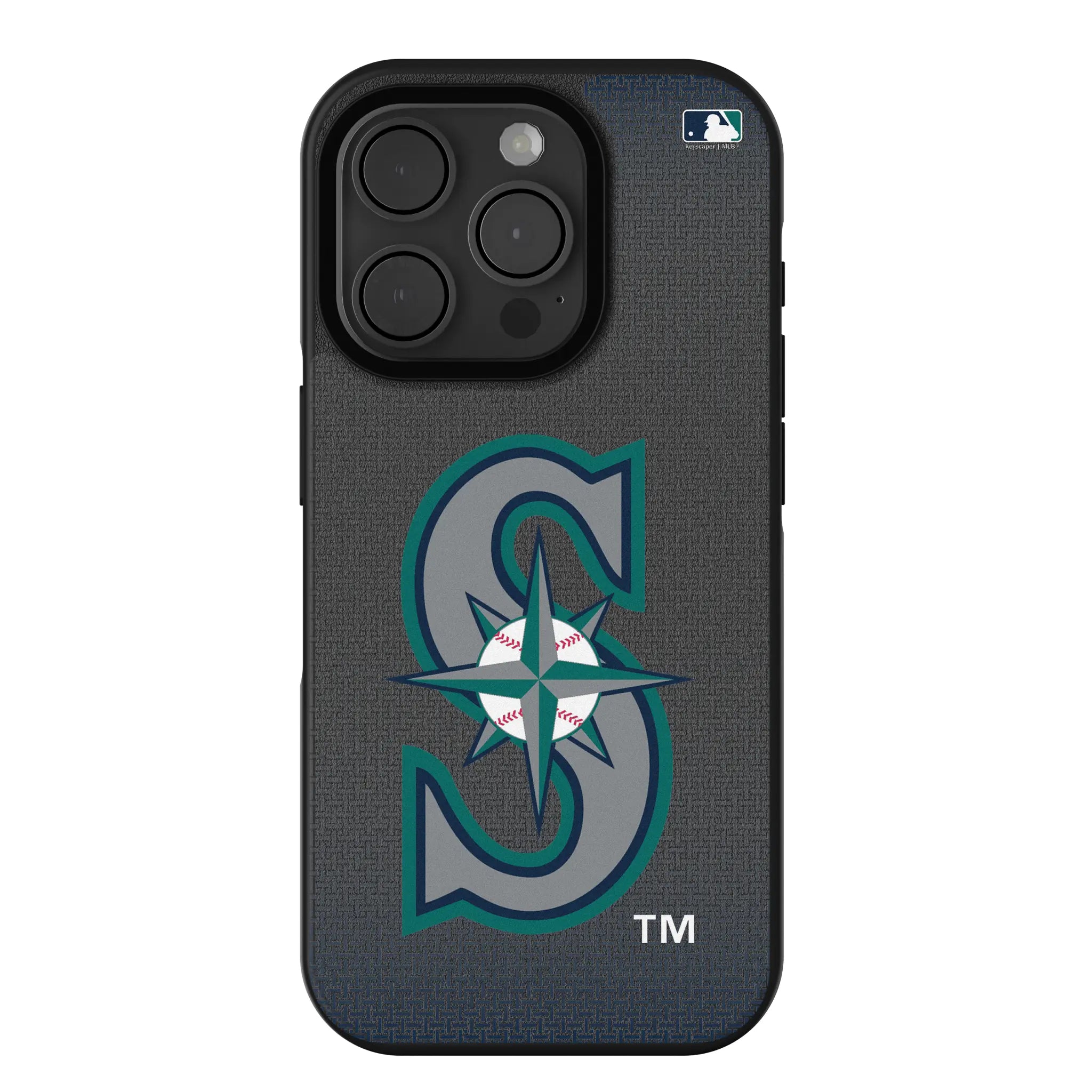 Seattle Mariners Linen iPhone Bump Phone Case for Apple iPhone