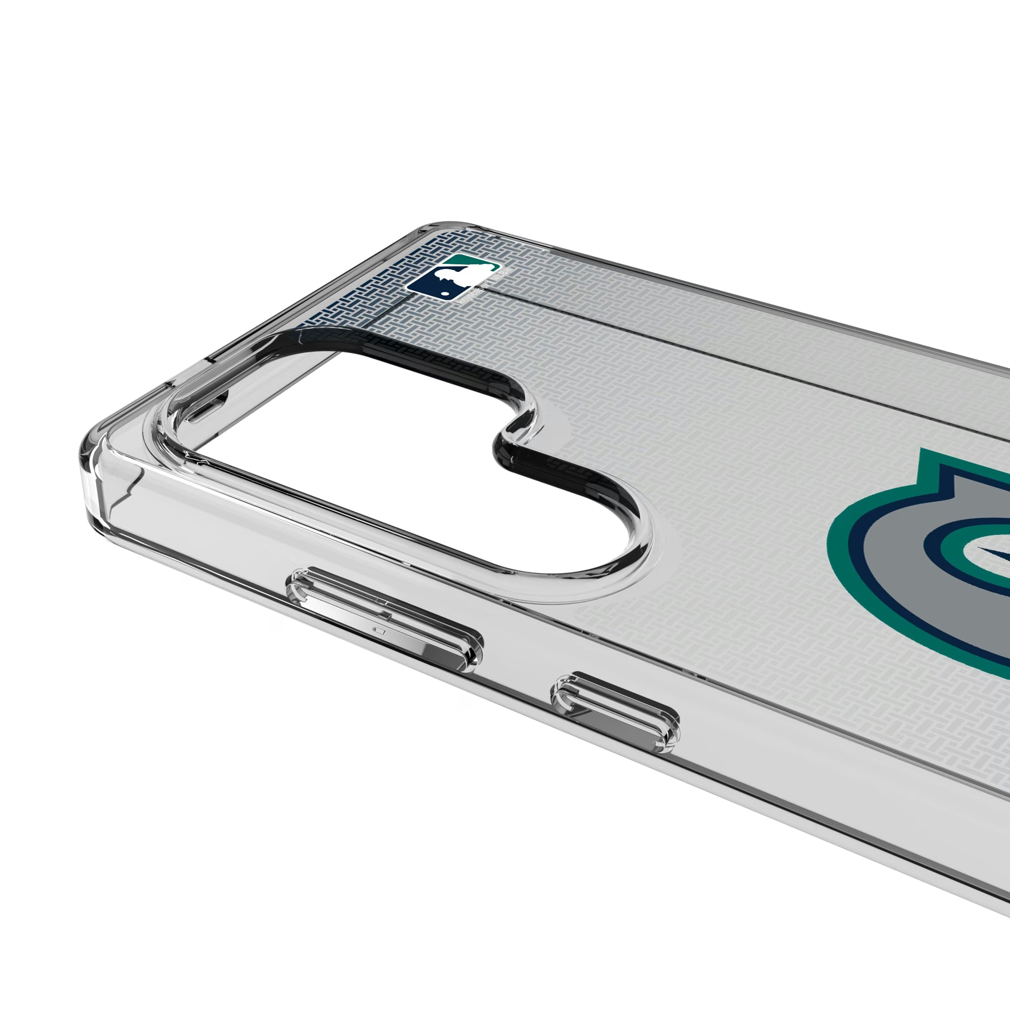 Seattle Mariners Linen Galaxy Clear Phone Case for Samsung Galaxy - Detail