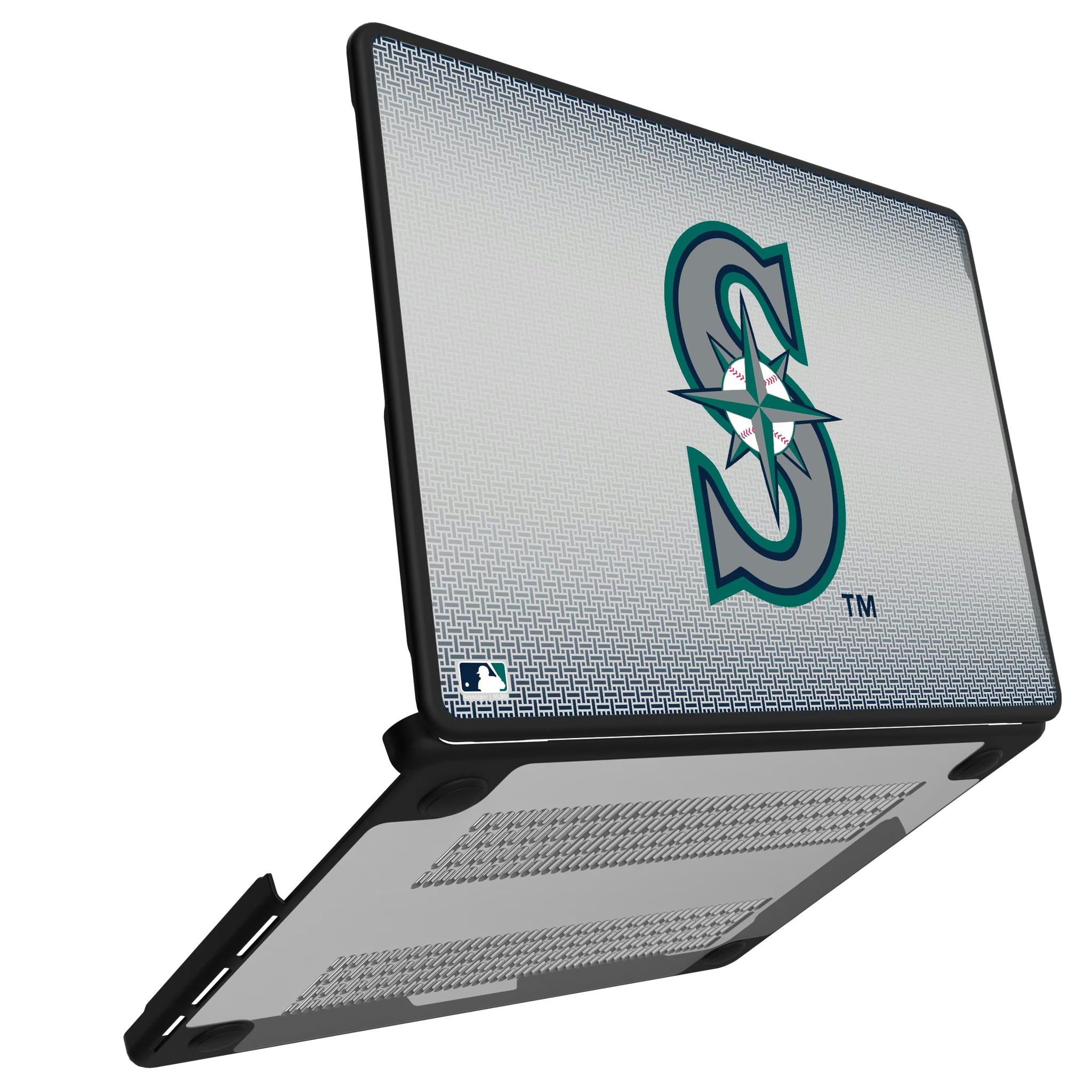 Seattle Mariners Linen MacBook Laptop Case for Apple MacBook#Device_MacBook Pro (14-inch, 2021) / MacBook Pro (14-inch, 2023) / MacBook Pro (14-inch, 2024)